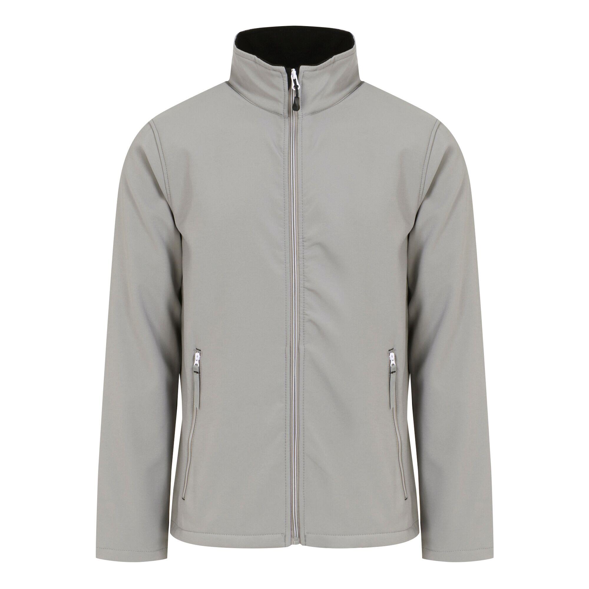 Regatta Mens Ascender Plain Double Layered Soft Shell Jacket