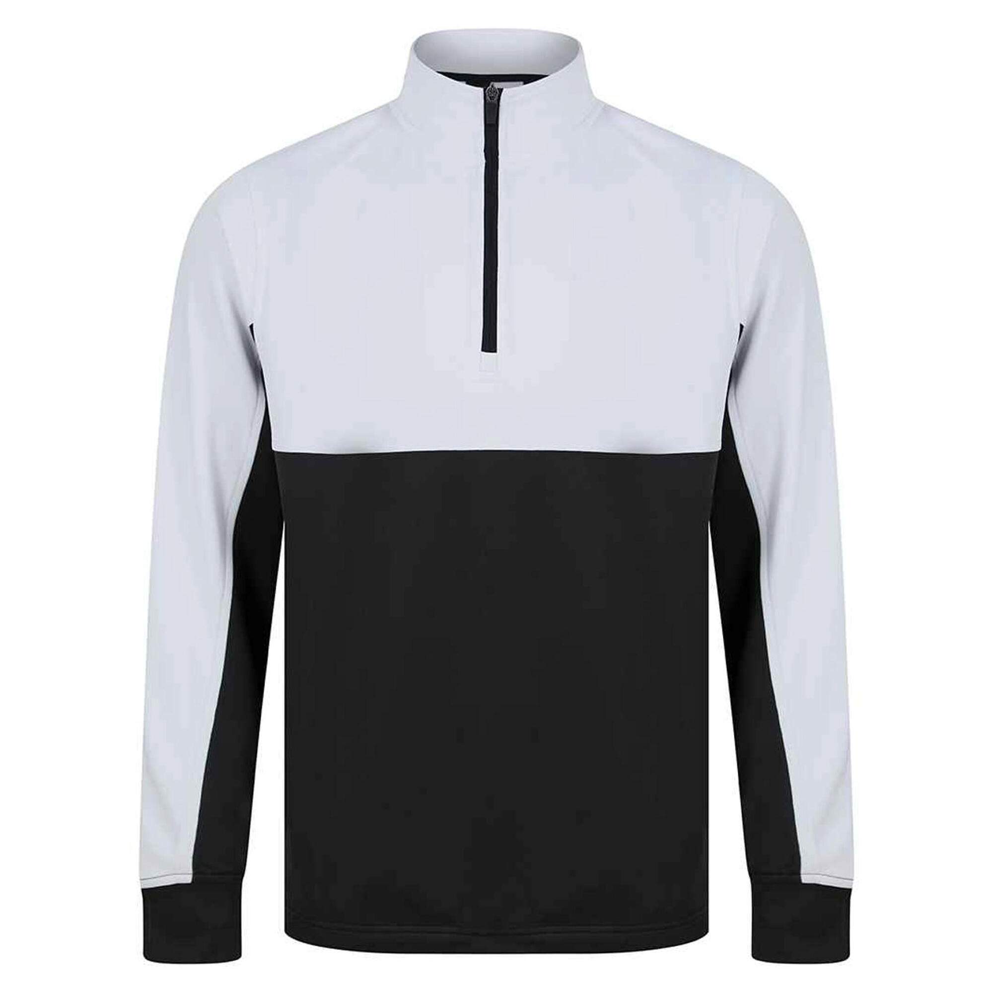 Finden & Hales Childrens/Kids Quarter Zip Fleece Top