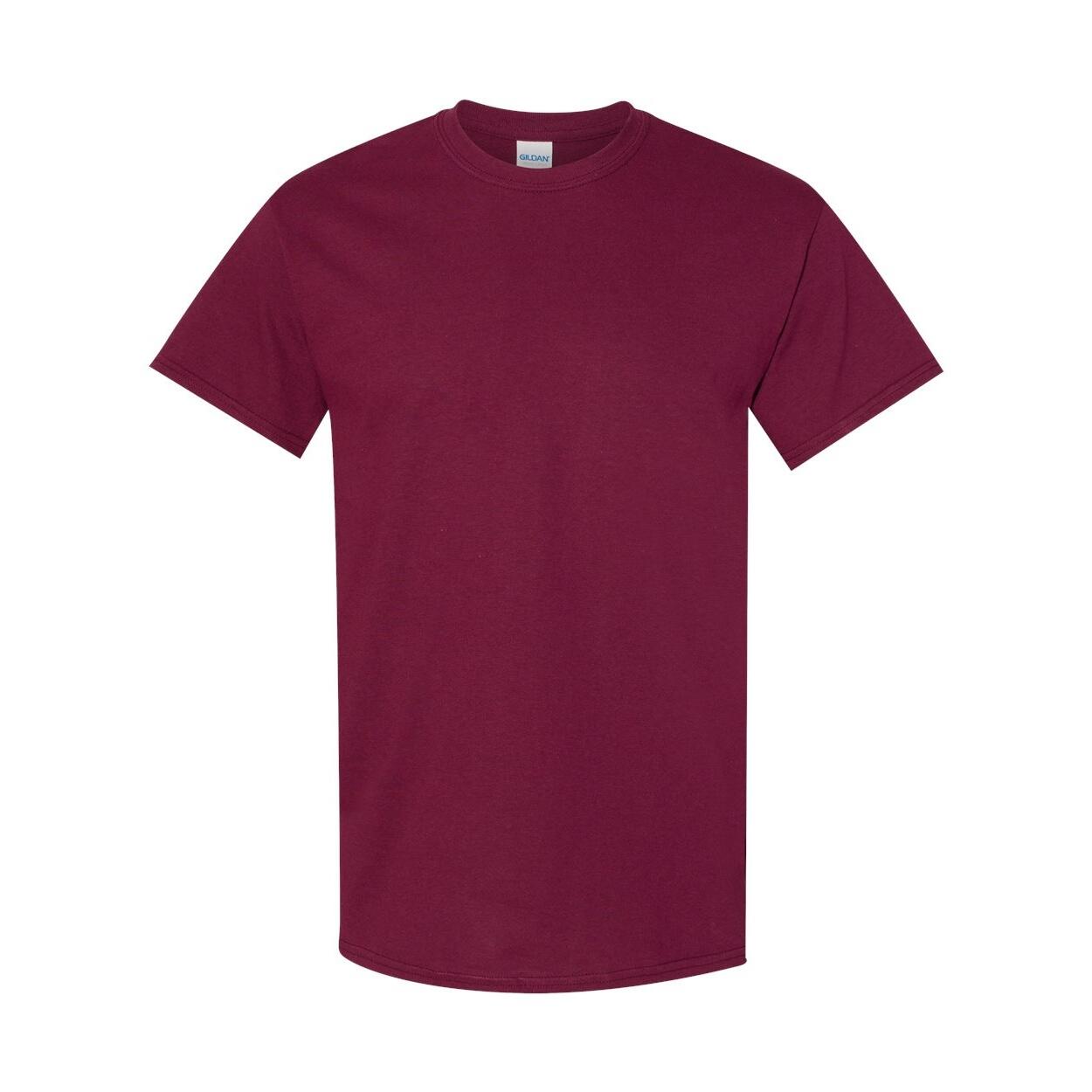 Gildan Mens Heavy Cotton Short Sleeve T-Shirt (Pack Of 5)