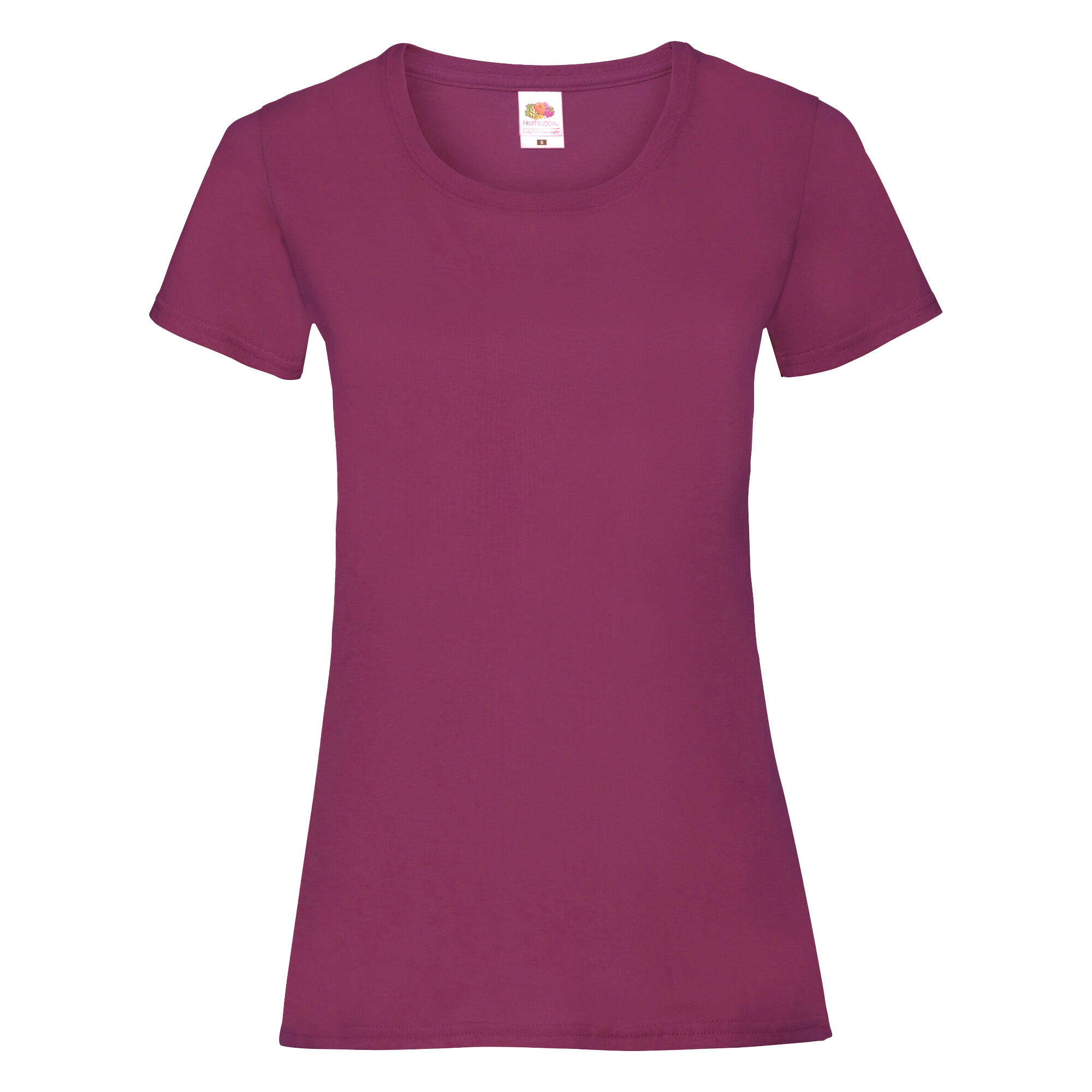 Fruit Of The Loom Ladies/Womens Lady-Fit Valueweight Short Sleeve T-Shirt (Pack