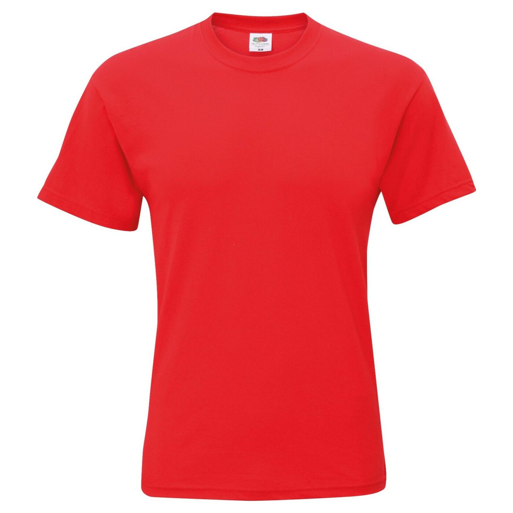 Fruit Of The Loom Mens Original Short Sleeve T-Shirt