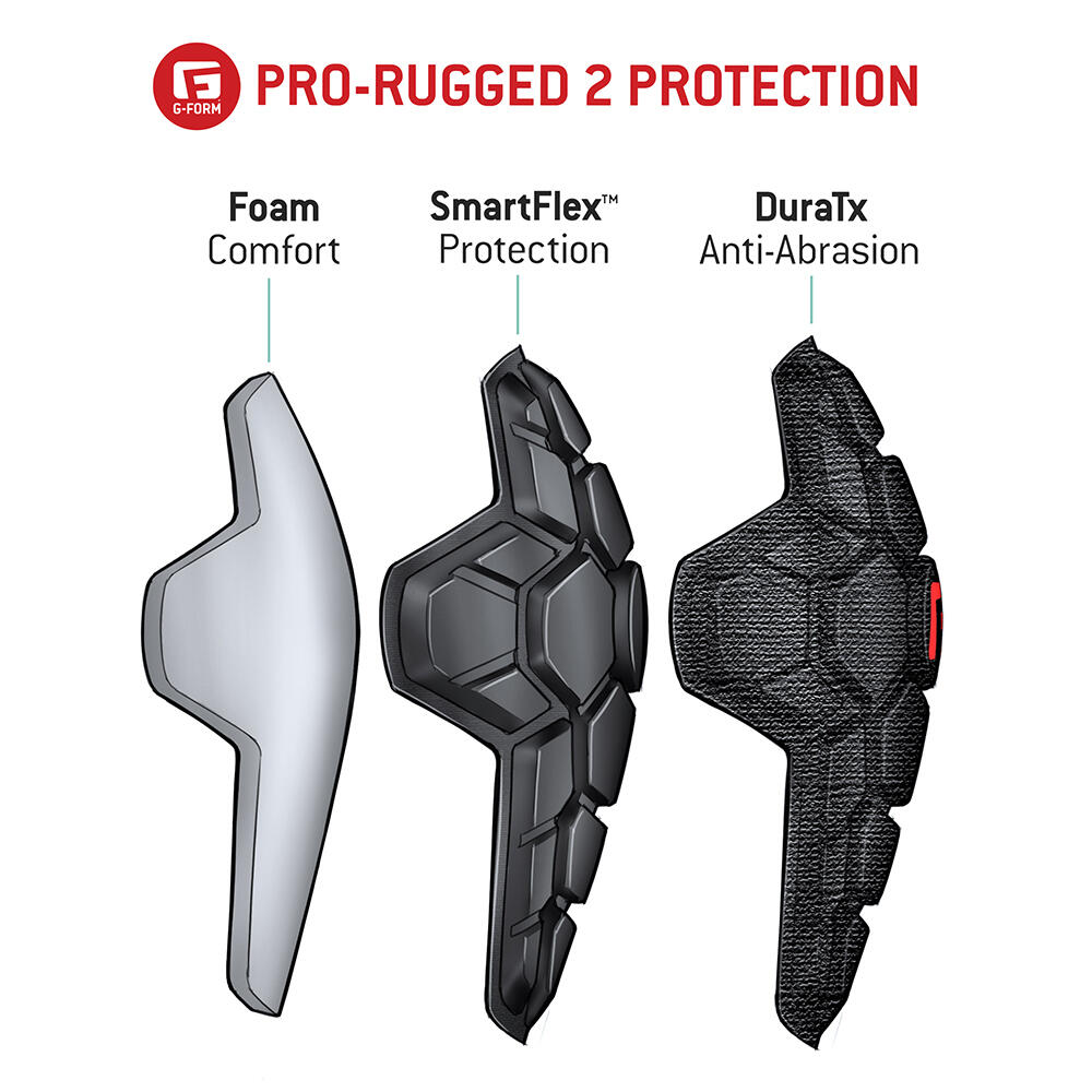 Genouillères G-Form Pro Rugged 2 Noir 3/7