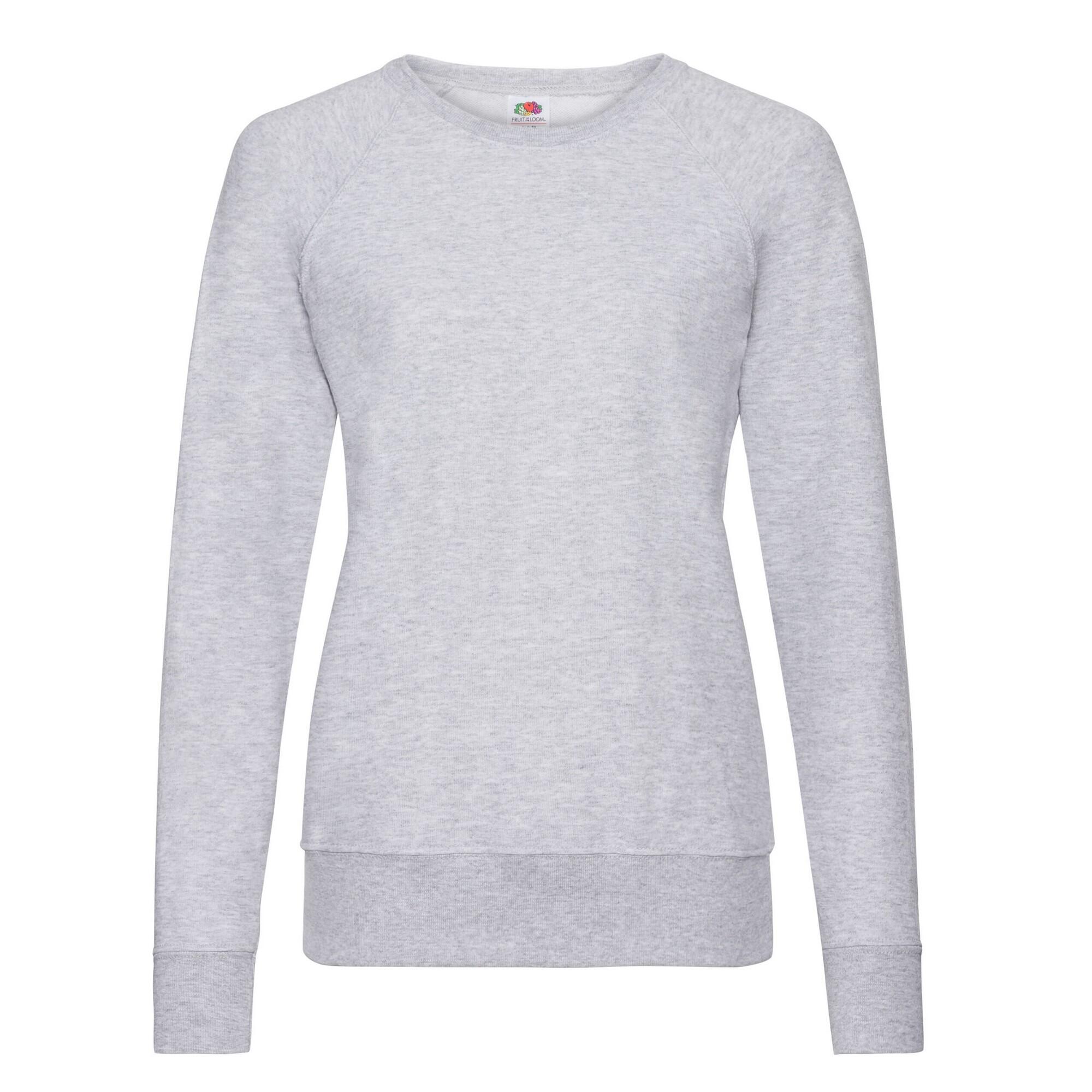 Fruit of the Loom Womens/Ladies Lightweight Lady Fit Raglan Sweatshirt