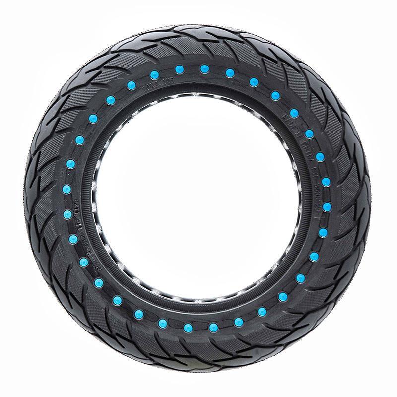Rueda Maciza Ultraligera para Patinete Eléctrico Ewheel Punto Azul 10x2,125" 2/4