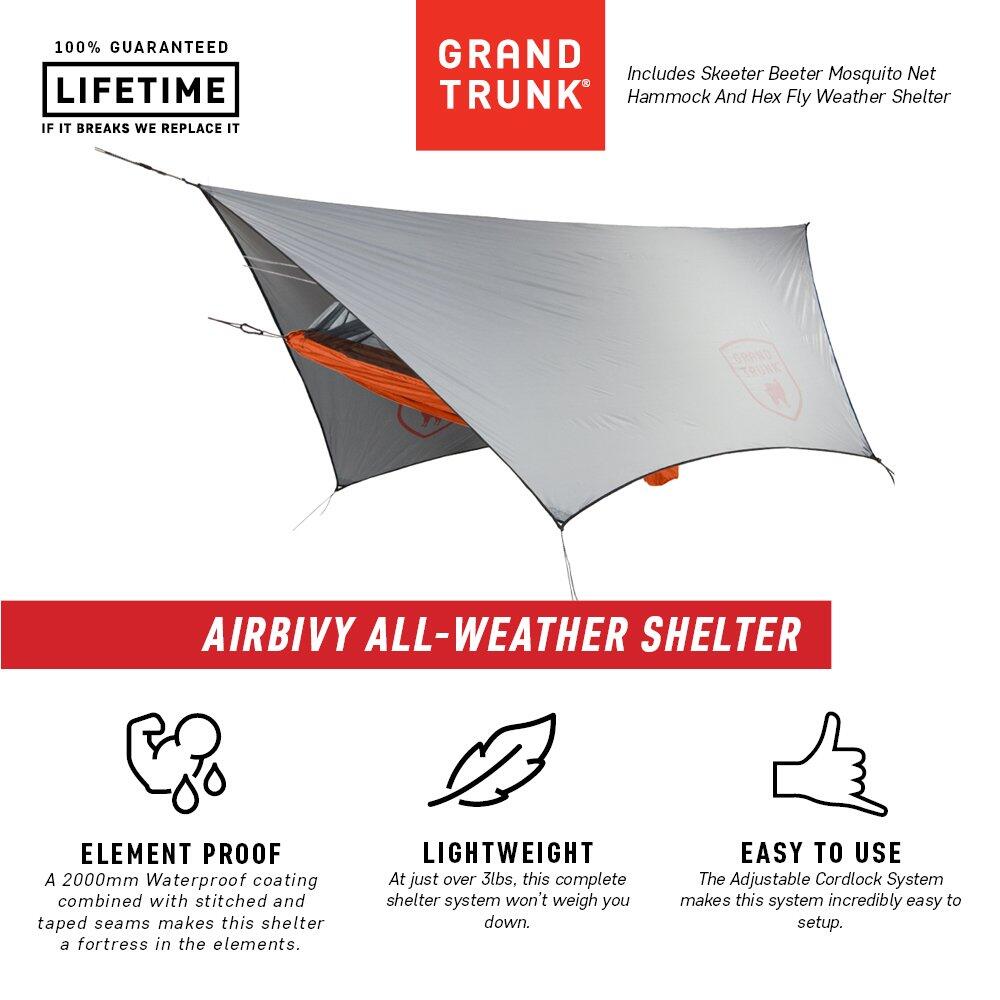 Zestaw Grand Trank Air Bivy All Weather Shelter&Hammock 2/7
