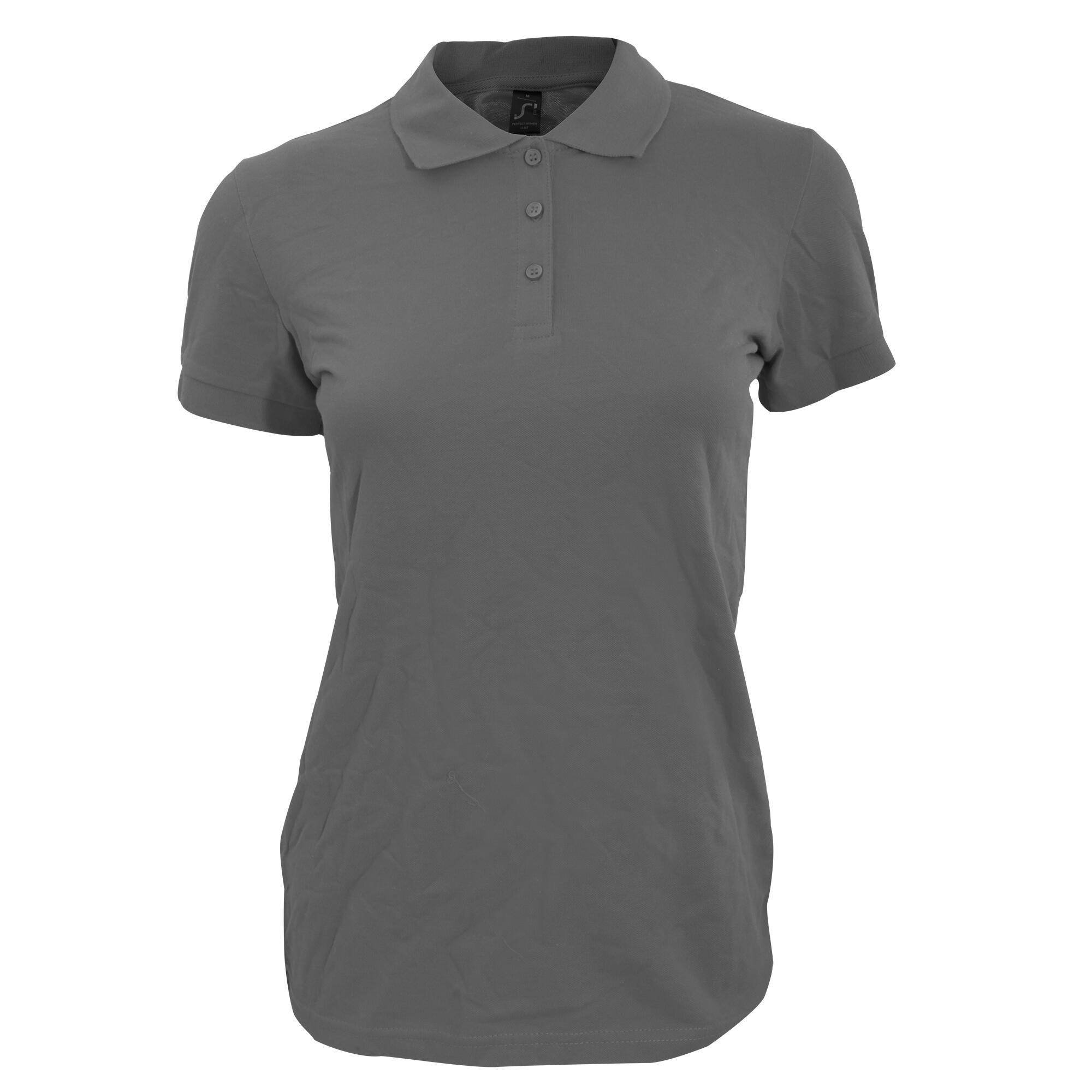 SOLS Womens/Ladies Perfect Pique Short Sleeve Polo Shirt