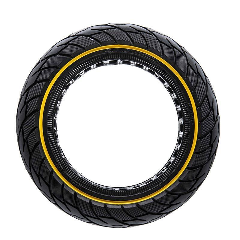 Rueda Maciza para Patinete Eléctrico Ewheel Línea Amarilla 10x2,5" Llantas 44mm 3/4