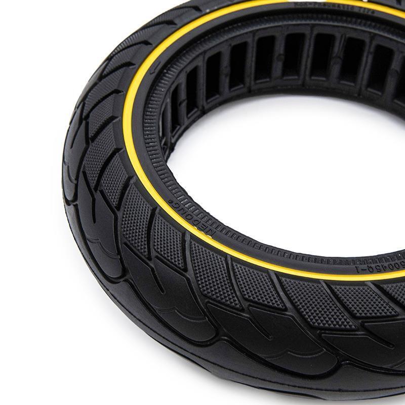 Rueda Maciza para Patinete Eléctrico Ewheel Línea Amarilla 10x2,5" Llantas 44mm 2/4