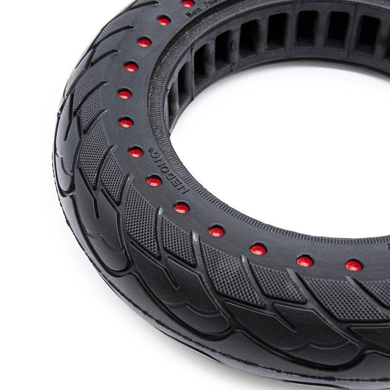 Rueda Maciza Ultraligera para Patinete Eléctrico Ewheel Punto Rojo 10x2,125" 3/4