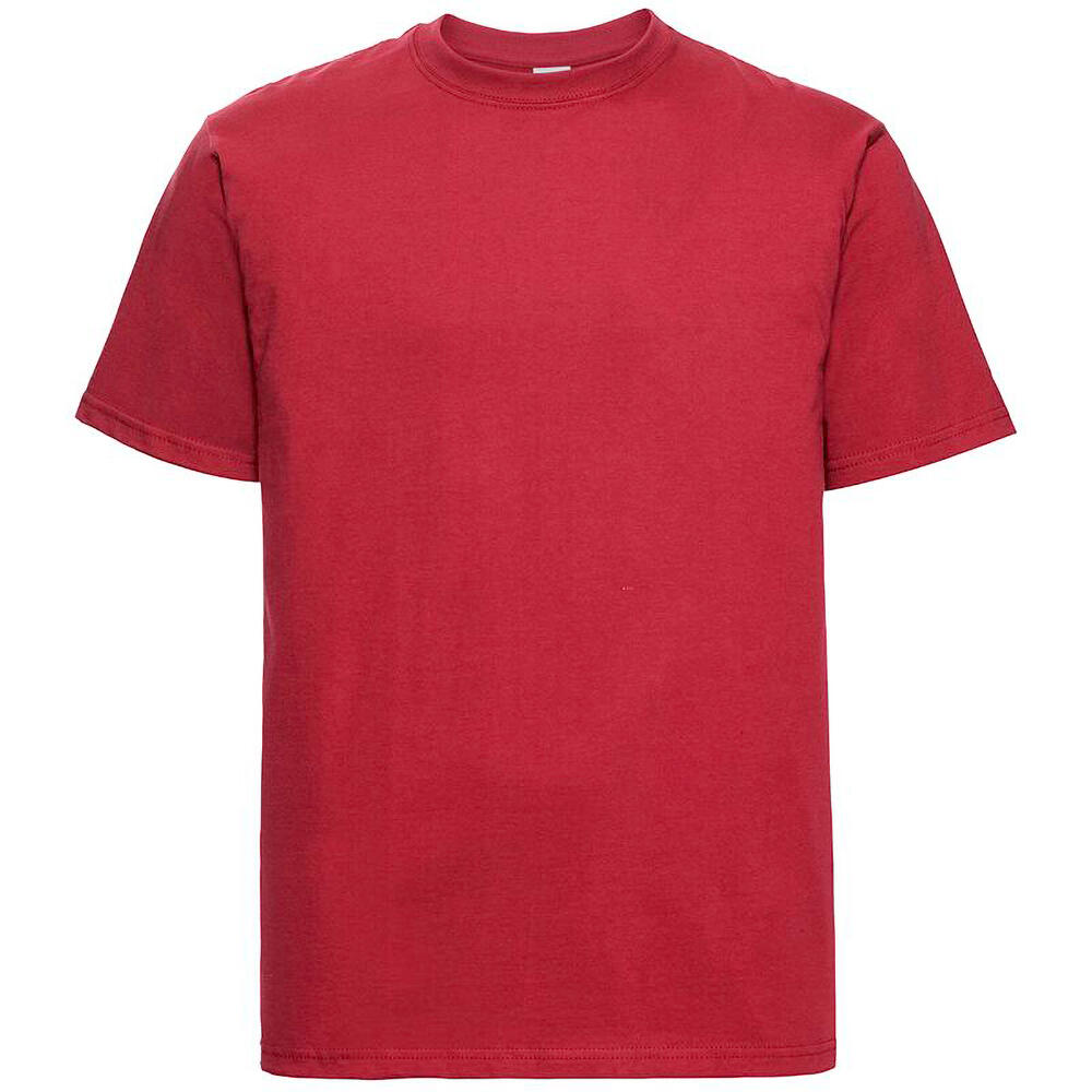 Russell Europe Mens Classic Heavyweight Ringspun Short Sleeve T-Shirt