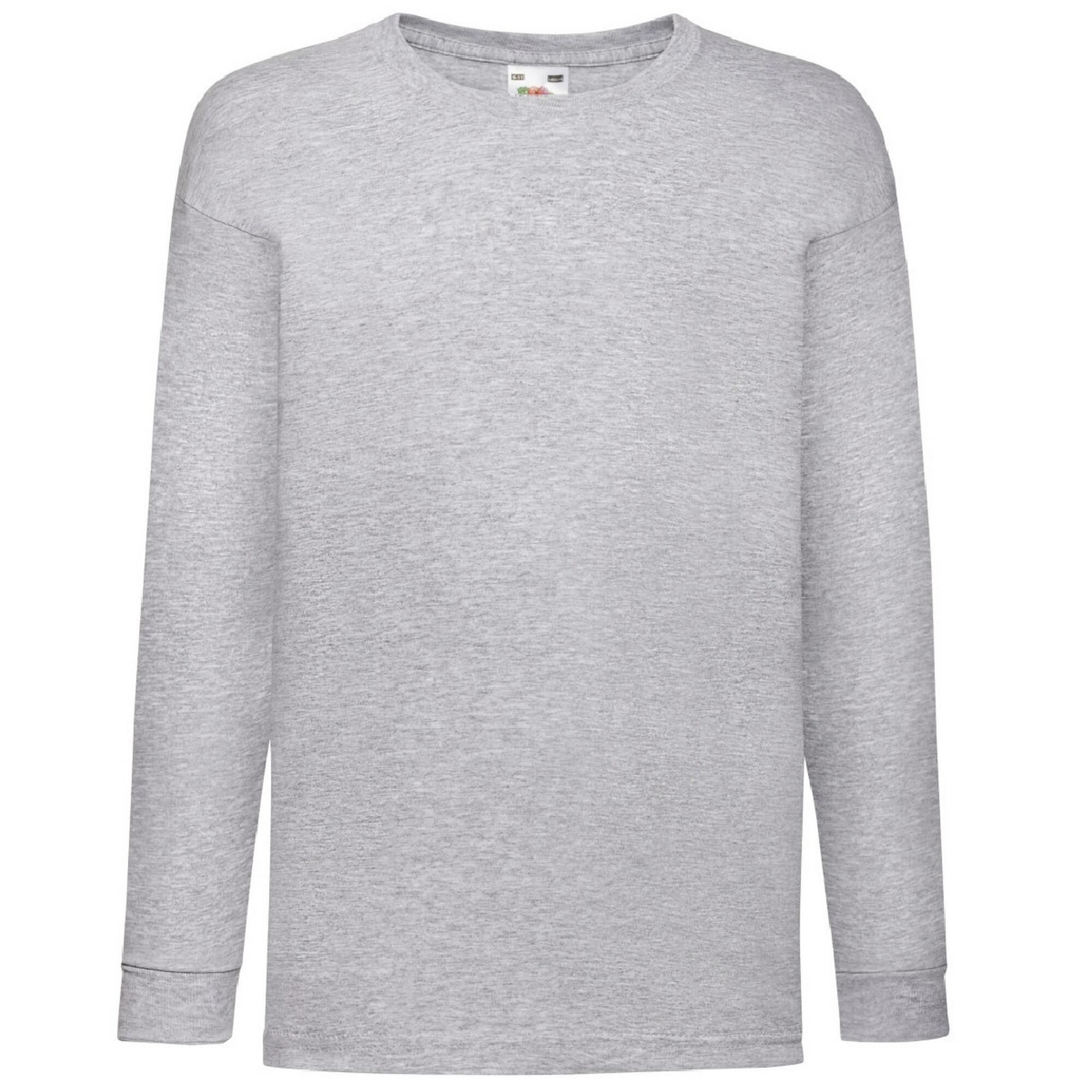 Fruit Of The Loom Childrens/Kids Long Sleeve T-Shirt (Pack of 2)