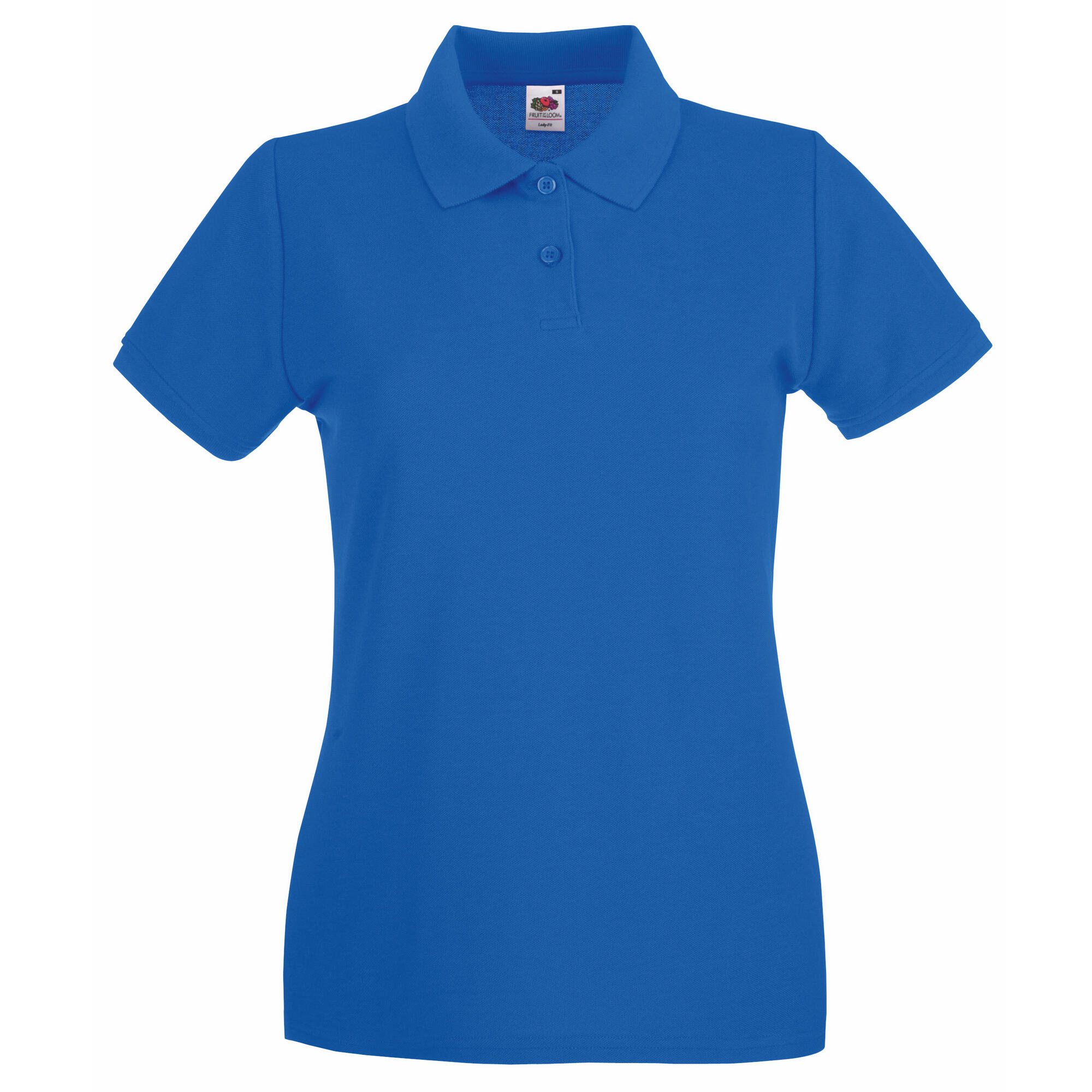 Fruit Of The Loom Womens/Ladies Premium Fitted Short-Sleeved Polo Shirt