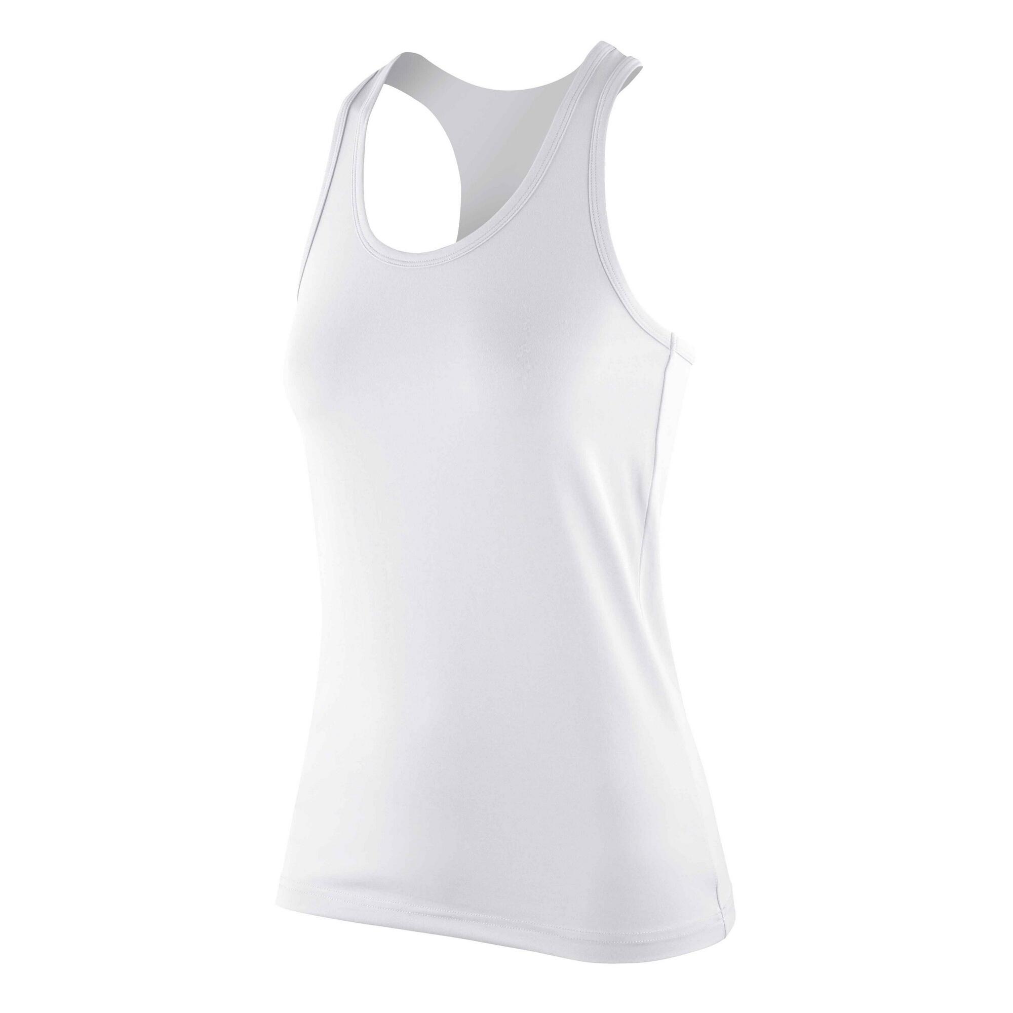 Spiro Womens/Ladies Impact Softex Sleeveless Fitness Vest Top