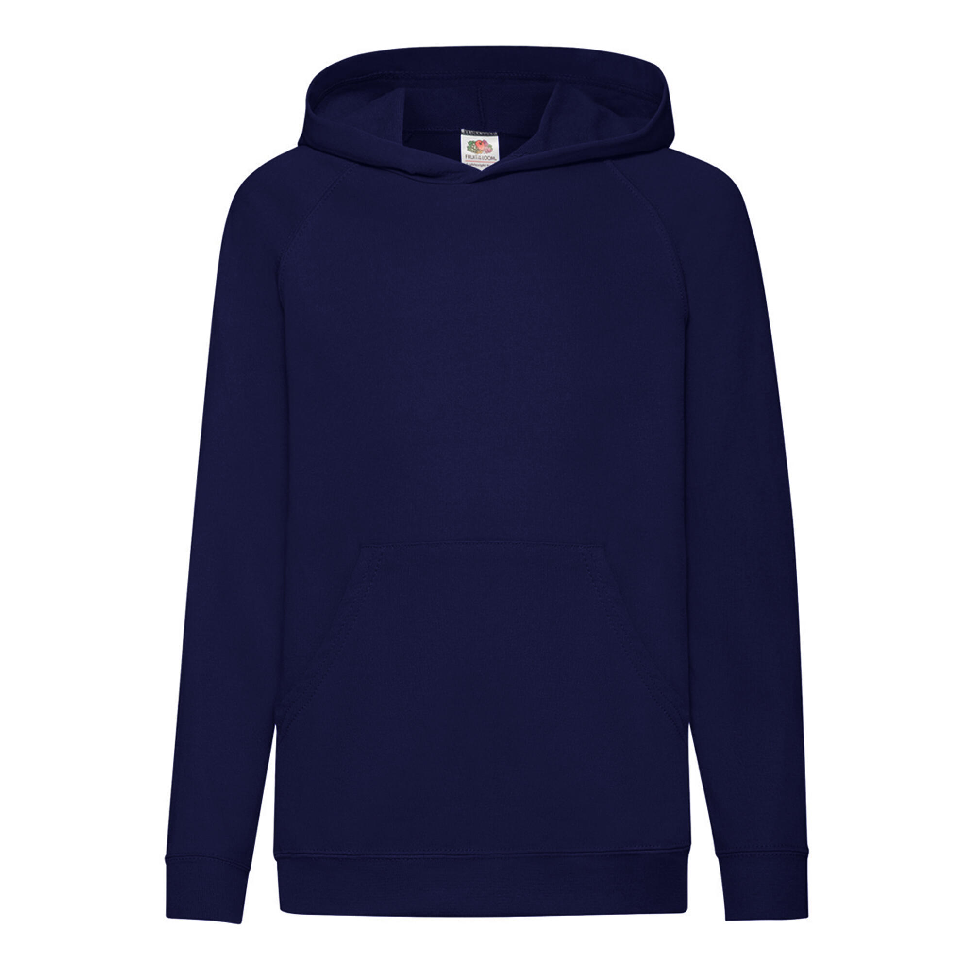 Fruit Of The Loom Childrens Unisex Lightweight Hooded Sweatshirt / Hoodie