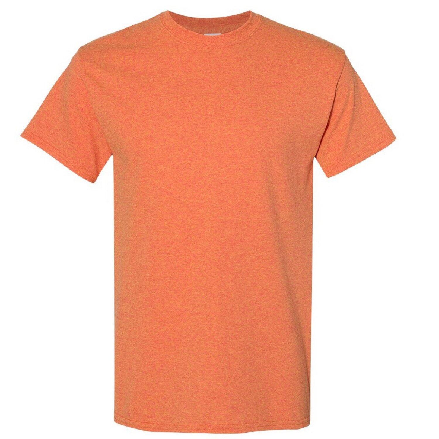 Gildan Mens Heavy Cotton Short Sleeve T-Shirt (Pack Of 5)