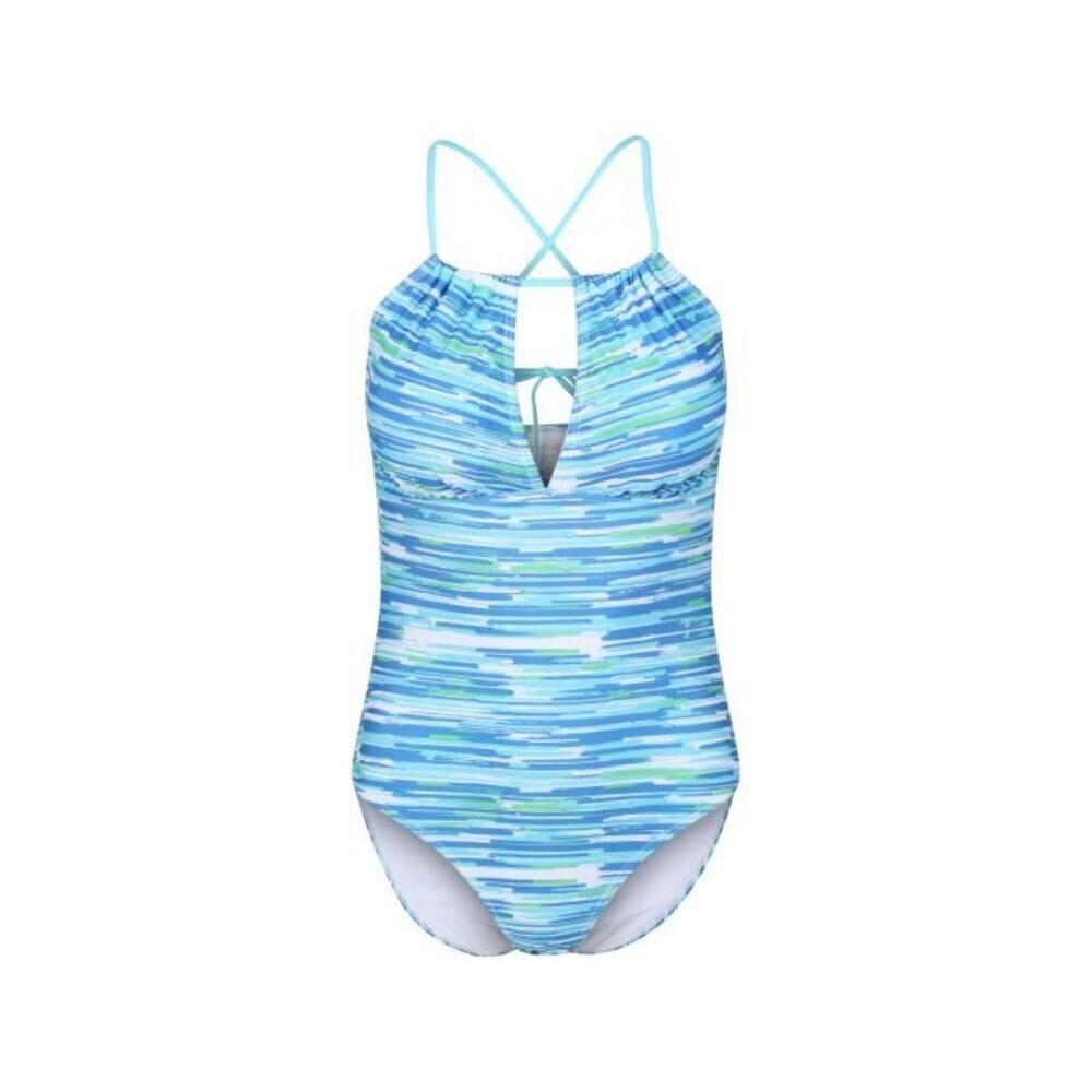 Regatta Womens/Ladies Halliday Brush Stroke One Piece Swimsuit