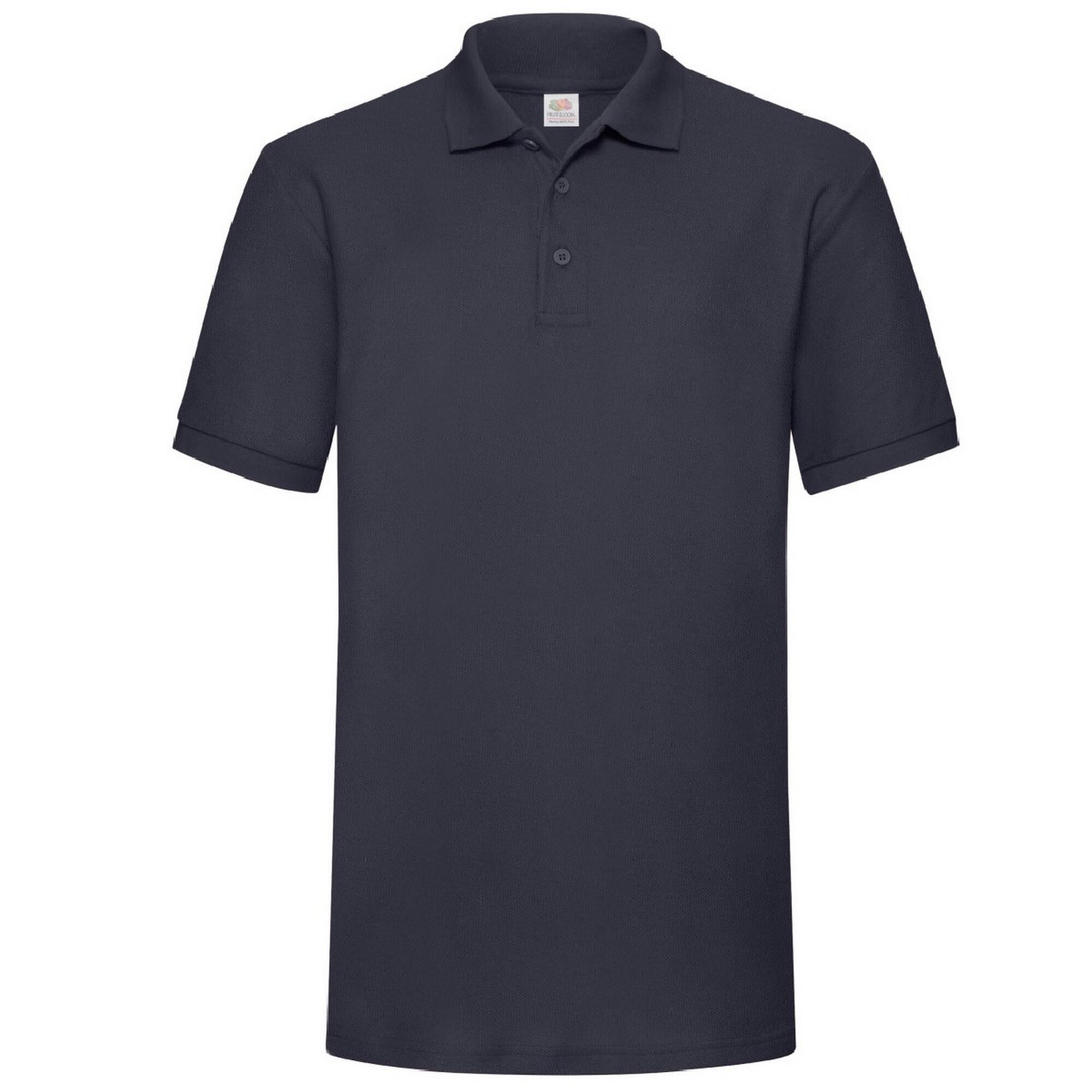 Fruit Of The Loom Mens 65/35 Heavyweight Pique Short Sleeve Polo Shirt