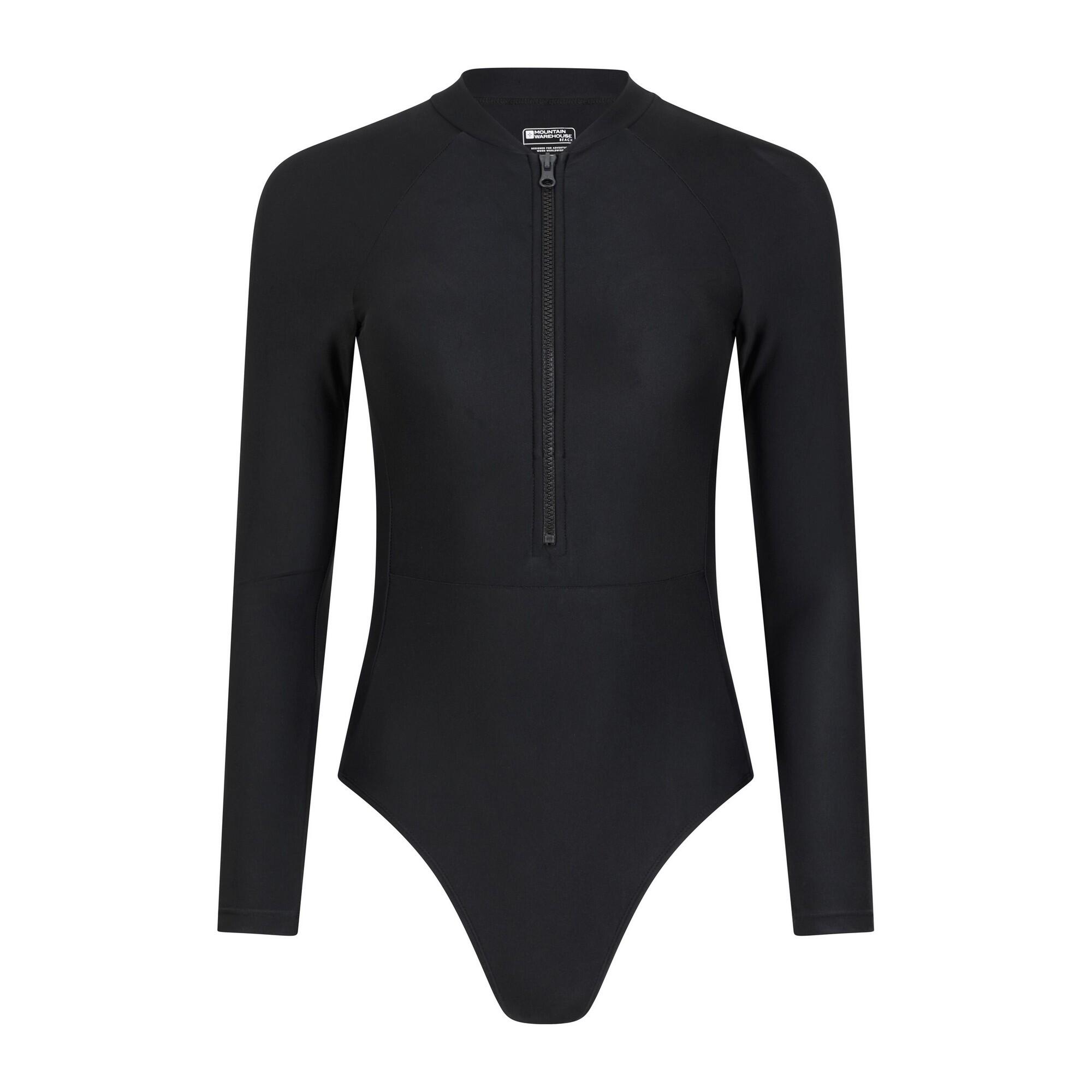 Mountain Warehouse Womens/Ladies Surfer Long-Sleeved One Piece Swimsuit
