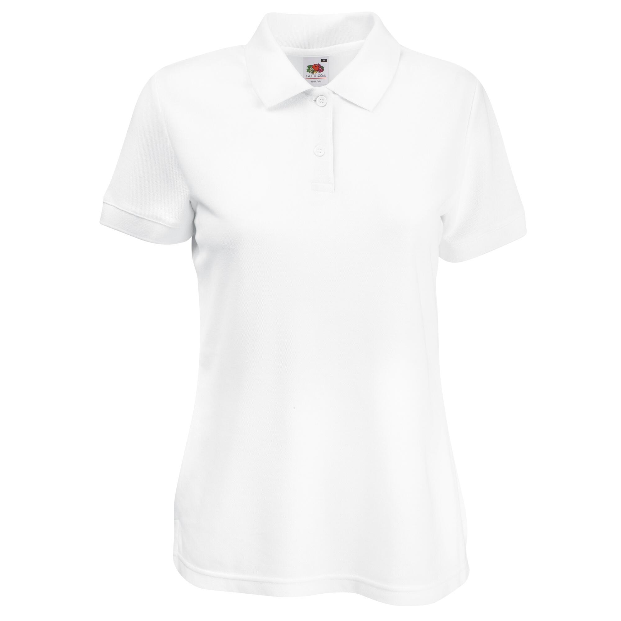 Fruit Of The Loom Womens/Ladies Lady Fit Short-Sleeved Polo Shirt