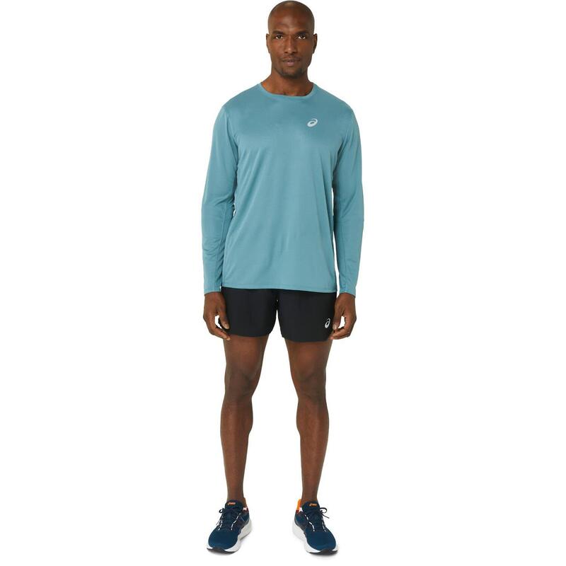 Camiseta Manga Hombre- ASICS Core LS Top - Foggy Teal