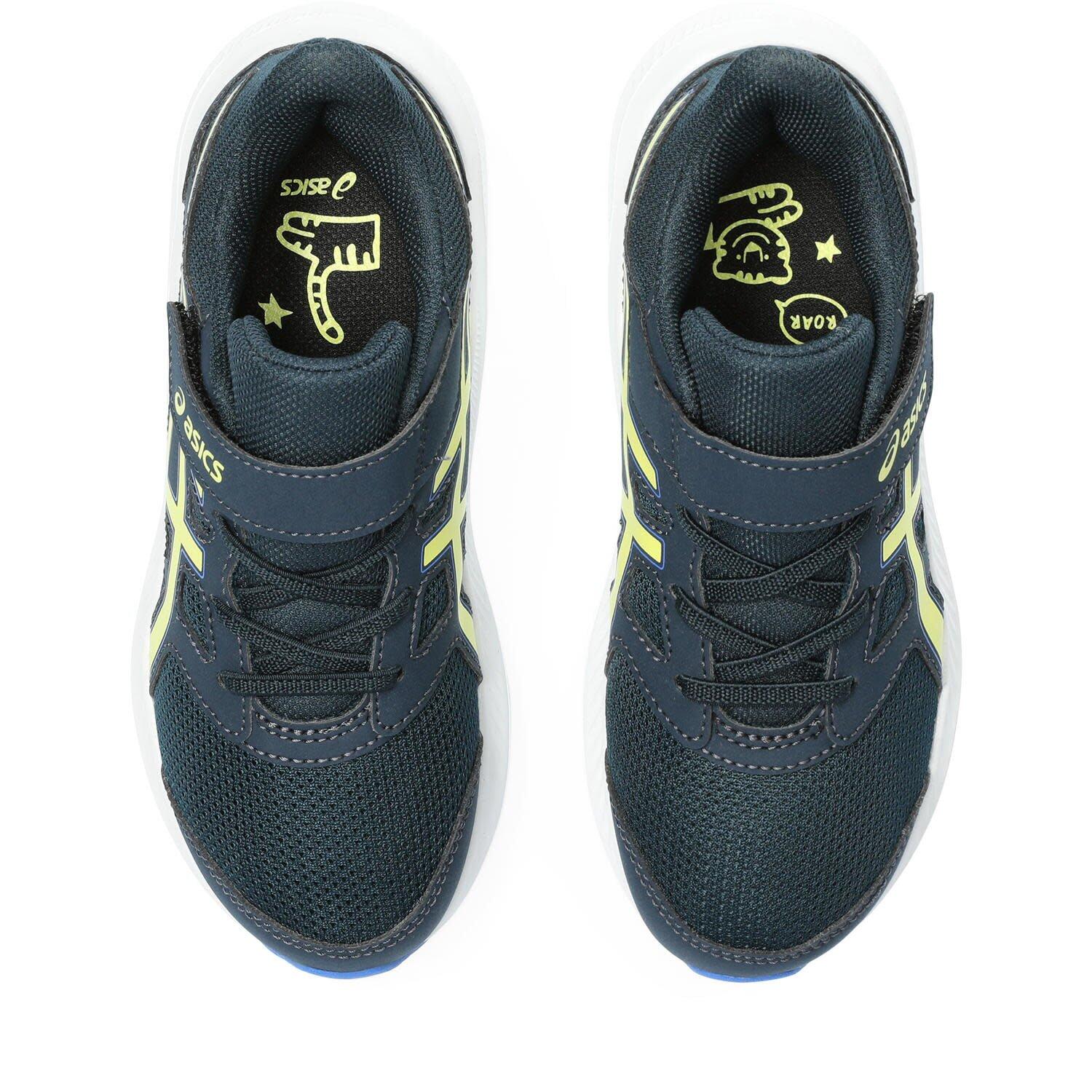 Sapatos Multidesportivos Crianças - ASICS Jolt 4 PS - French Blue/Glow Yellow 4/7