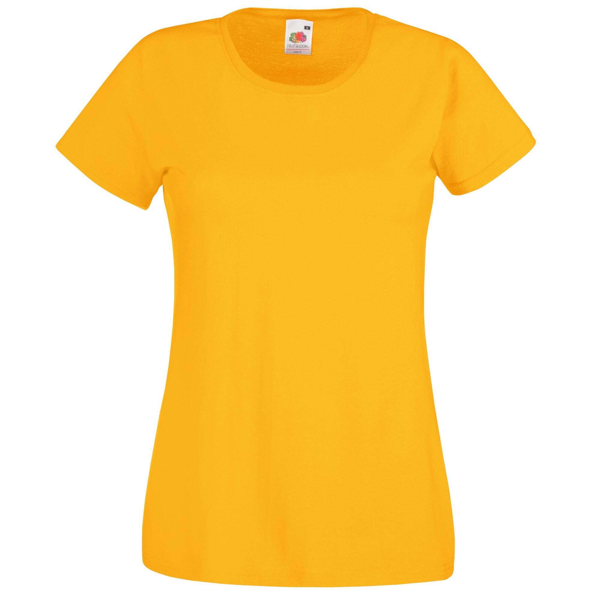 Fruit Of The Loom Ladies/Womens Lady-Fit Valueweight Short Sleeve T-Shirt