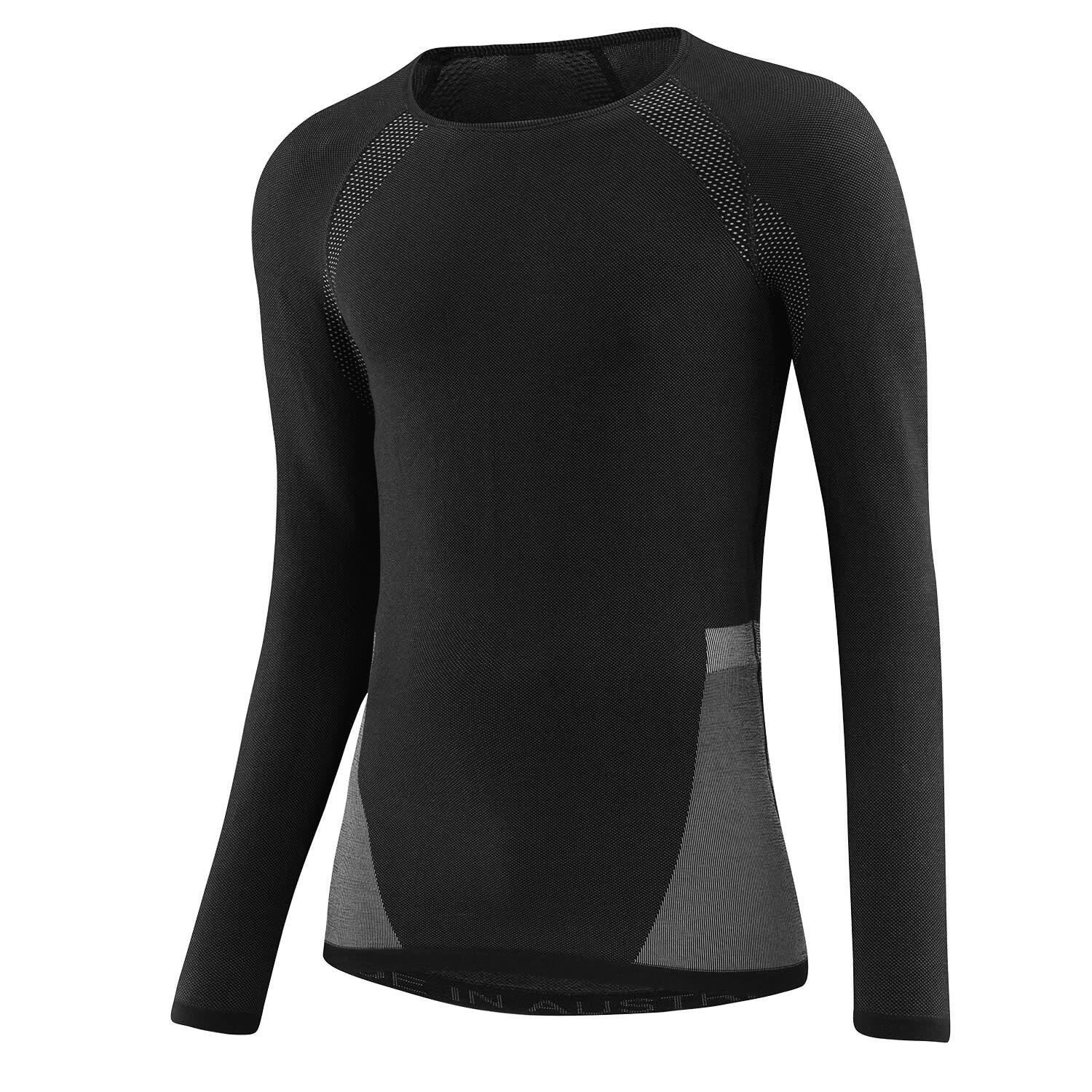 Löffler - Couche De Base Homme - Shirt Transtex Warm Hybrid - Black - Sous Pull - Noir - S - Decathlon