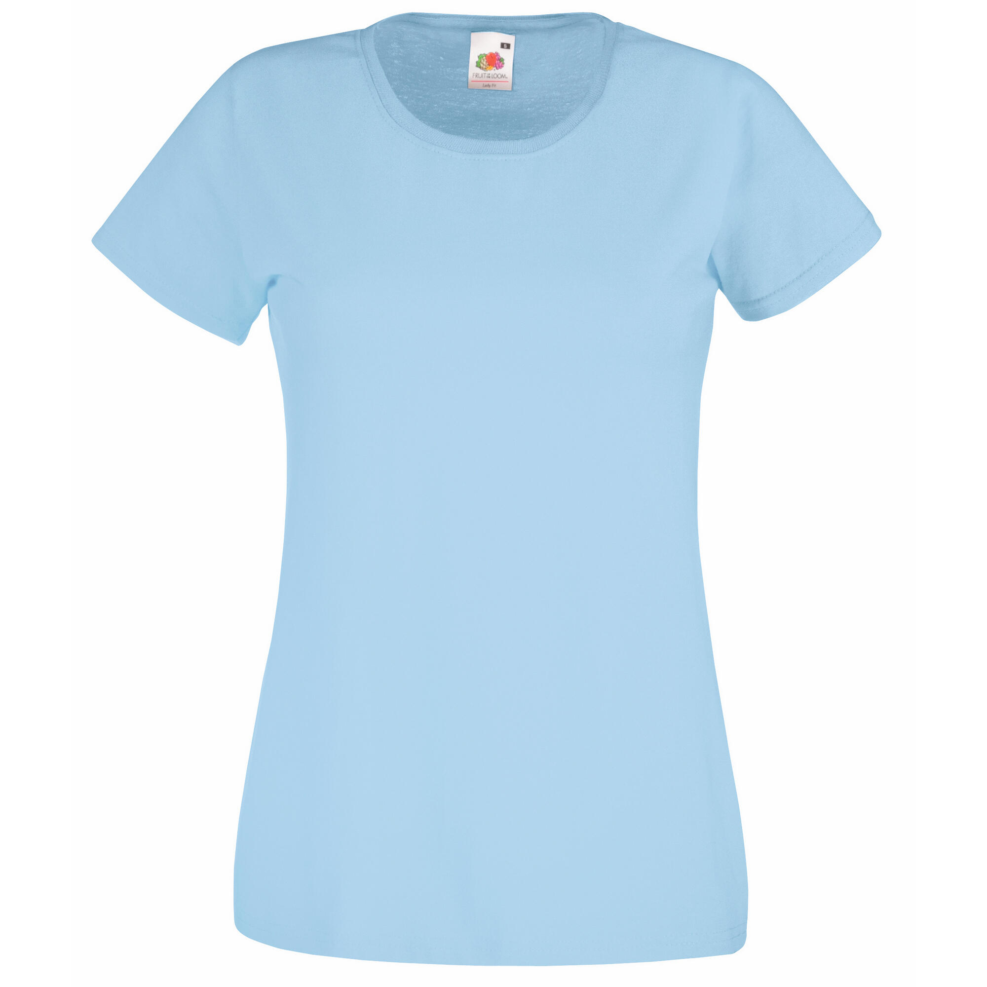 Fruit Of The Loom Ladies/Womens Lady-Fit Valueweight Short Sleeve T-Shirt (Pack