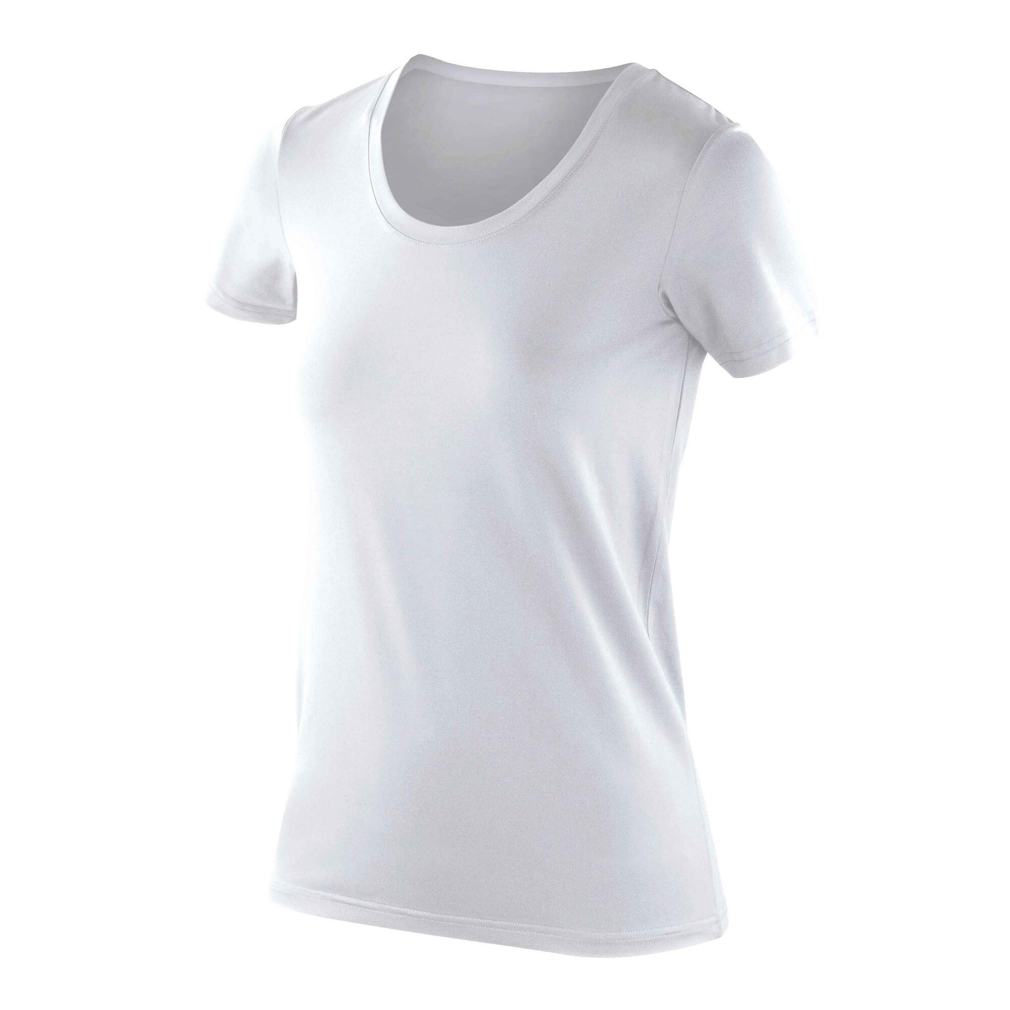 Spiro Womens/Ladies Impact Softex Short Sleeve T-Shirt