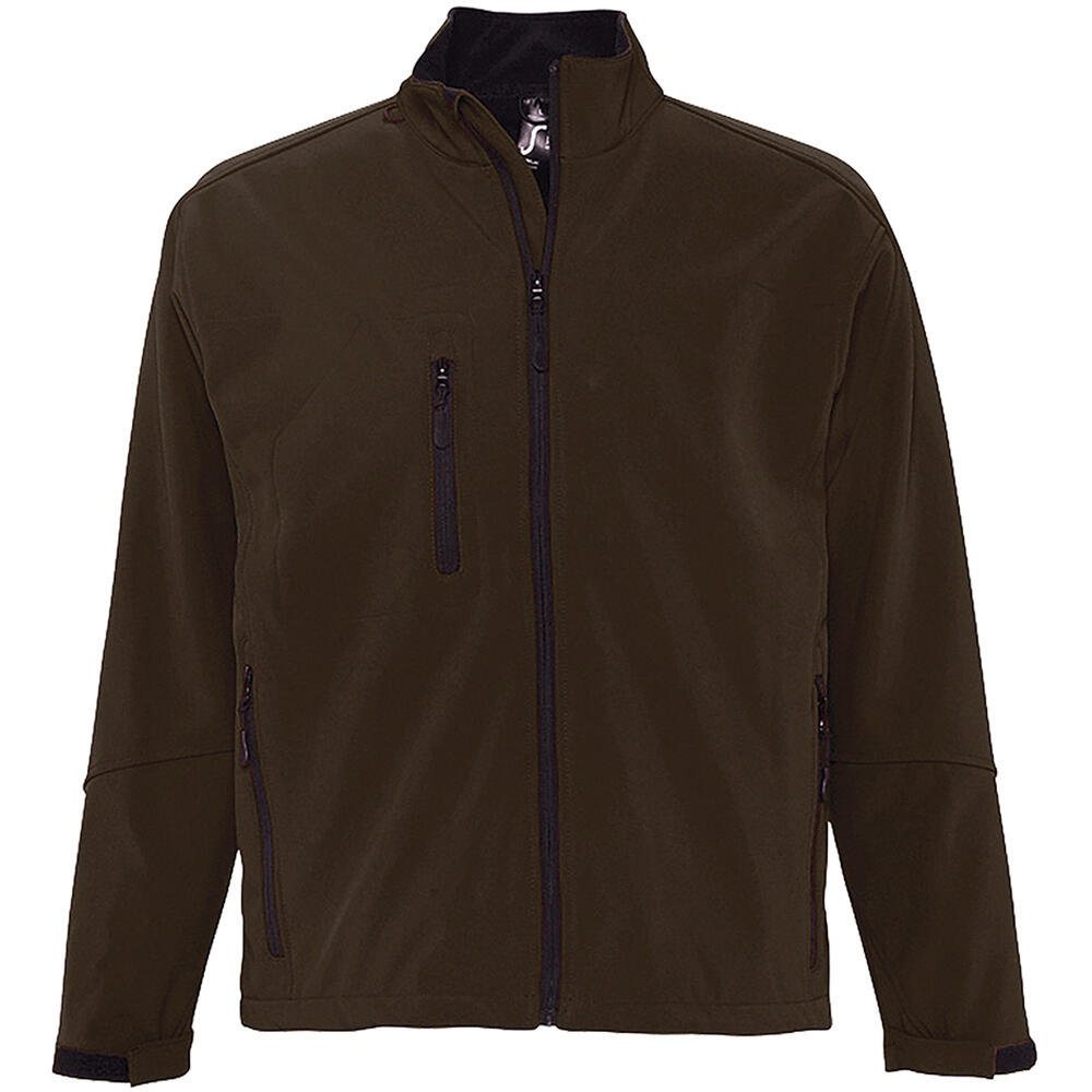 SOLS Mens Relax Soft Shell Jacket (Breathable, Windproof And Water Resistant)