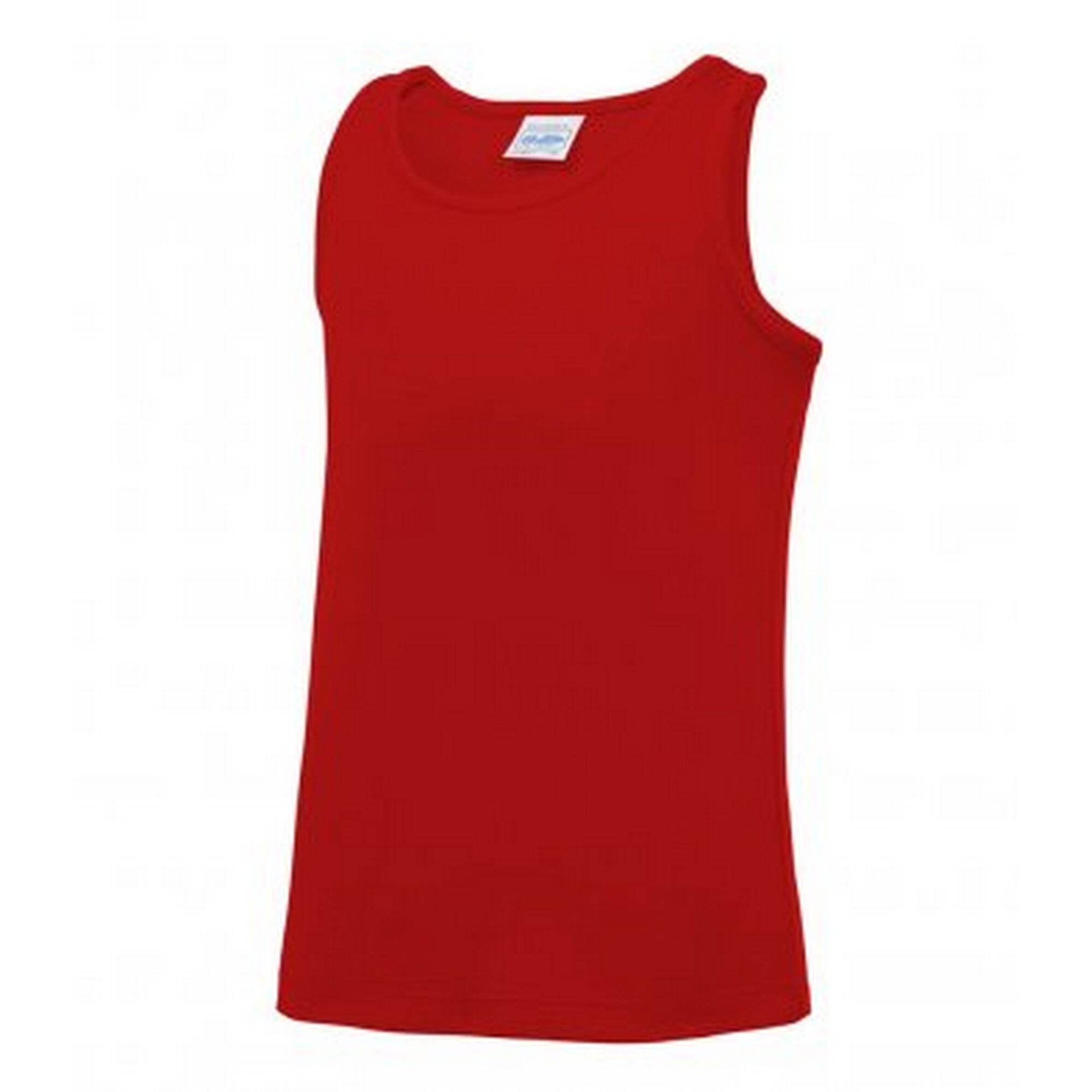 AWDis Childrens/Kids Just Cool Sleeveless Vest Top