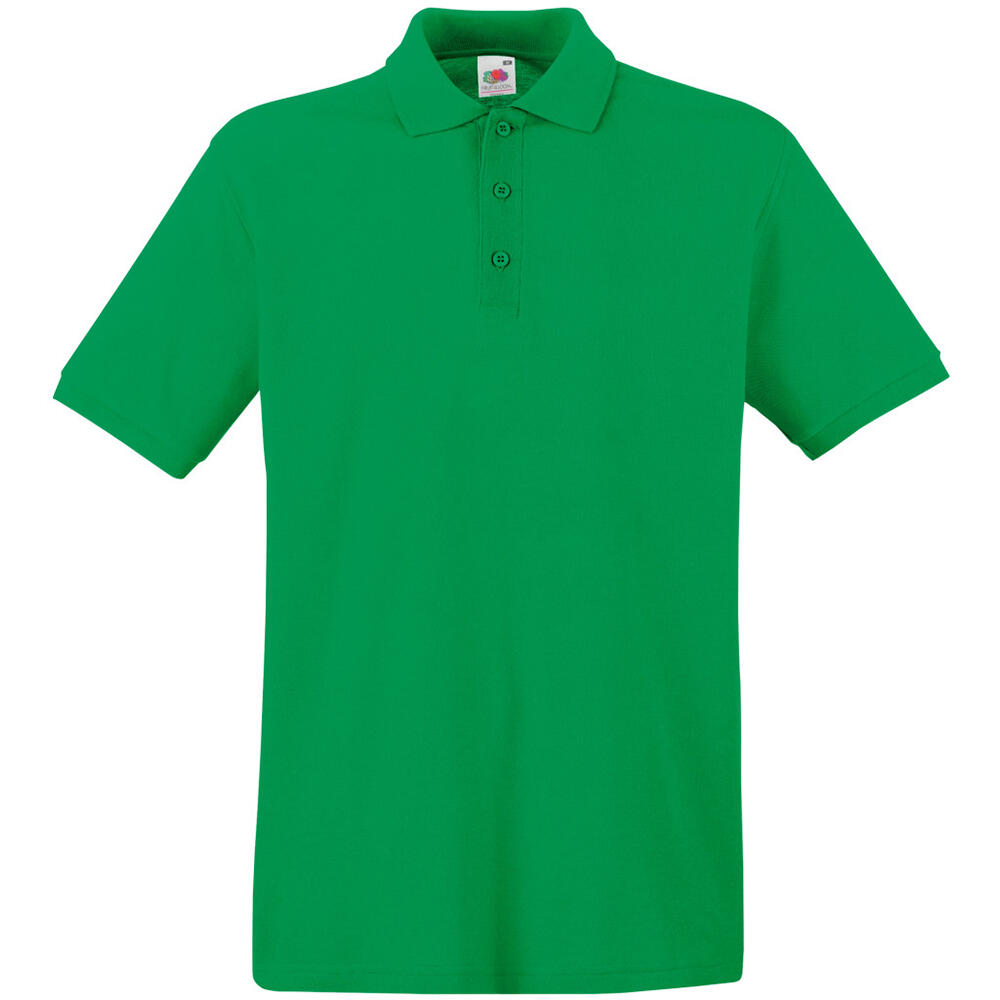 Fruit Of The Loom Premium Mens Short Sleeve Polo Shirt