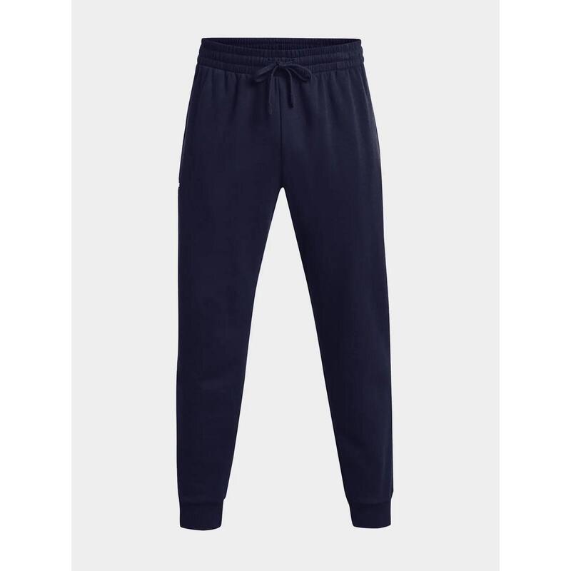 Pantalon Jogging Under Armour Bleu marine nuit UA Rival Fleece