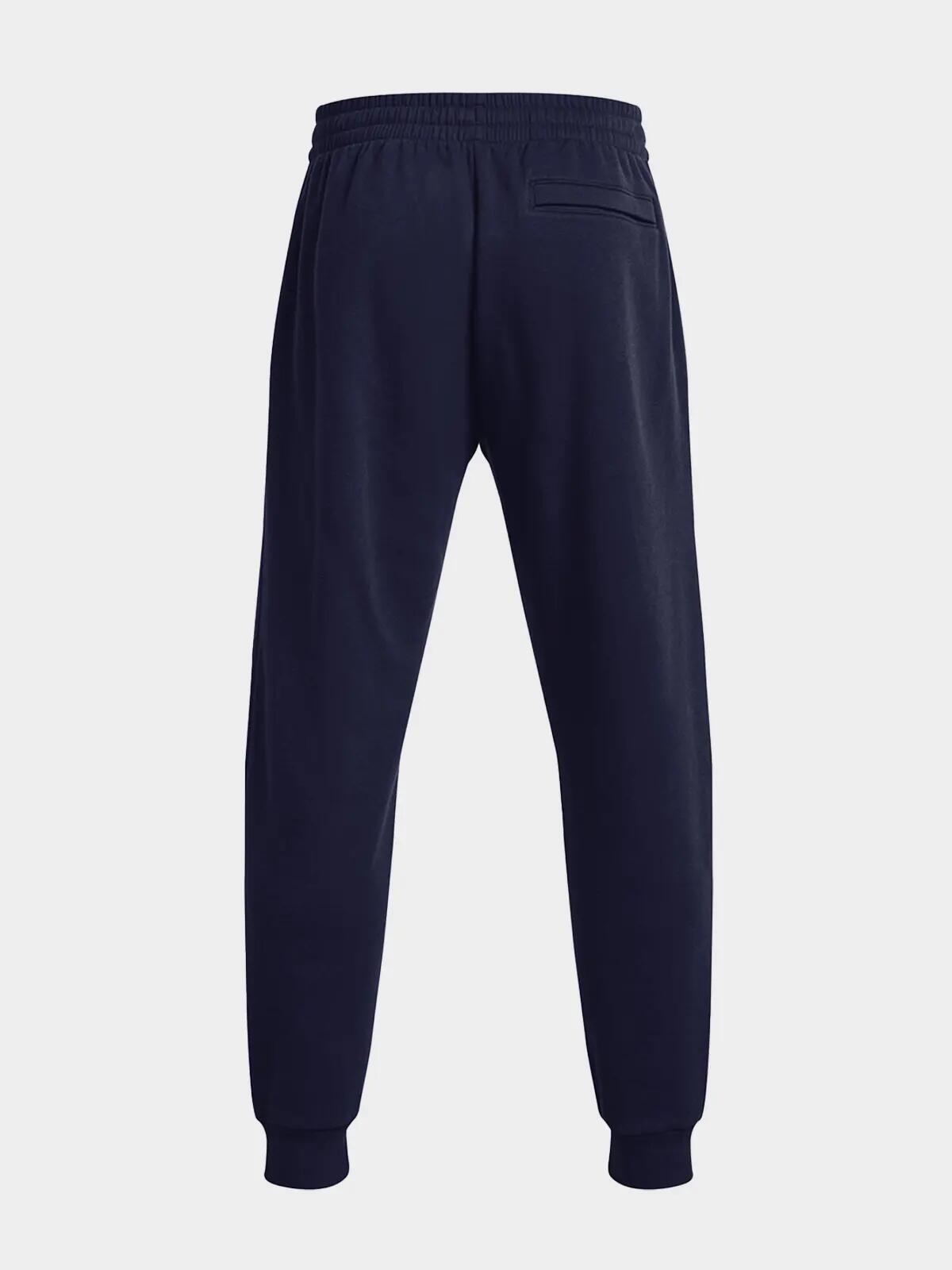 Pantaloni Da Jogging Under Armour Blu Marino Notte Ua Rival Fleece 6/7
