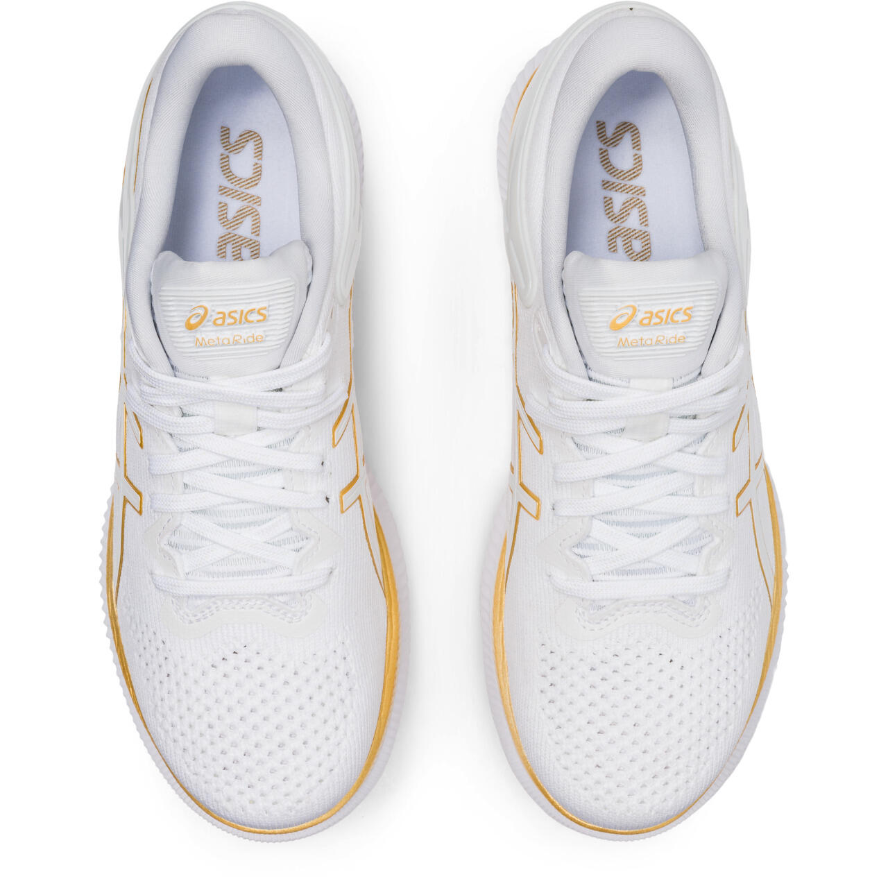 Asics MetaRide Womens White Running Shoes 5/5