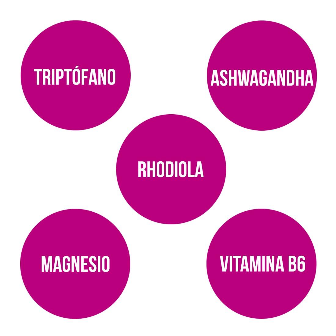 TRIPTOFANO PLUS CON ASHWAGANDHA+ RHODIOLA Y MAGNESIO (60 comp.) 3/3
