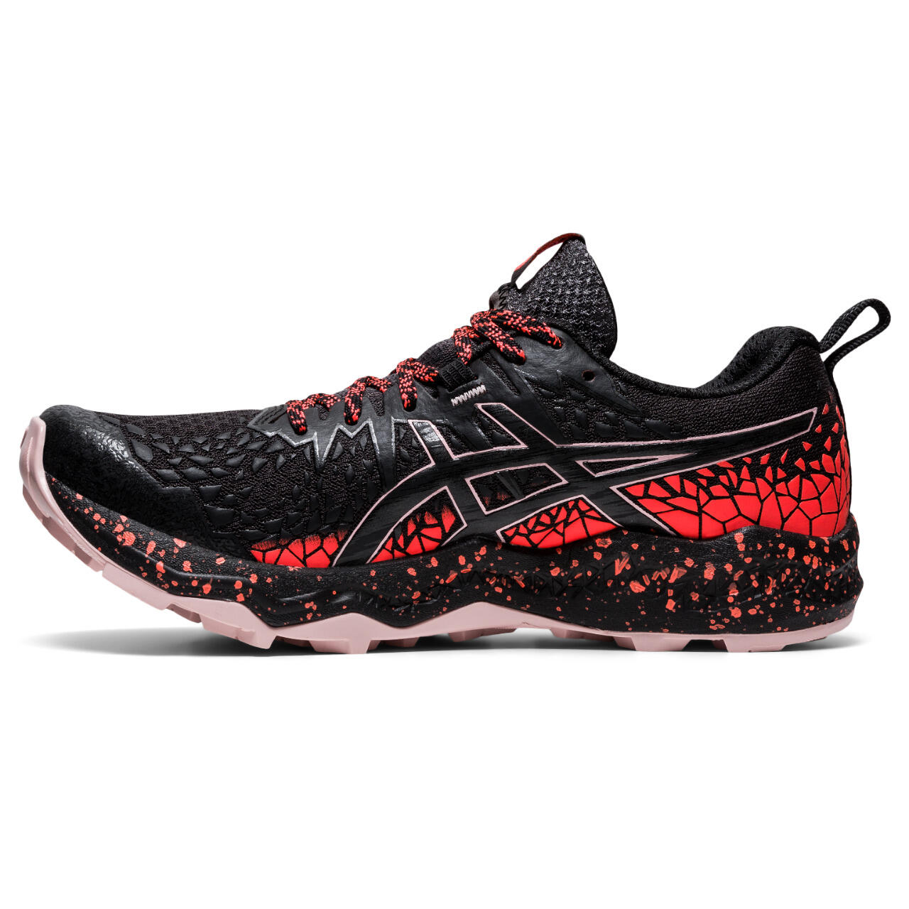 Asics FujiTrabuco Lyte Womens Black Running Trainers 2/5