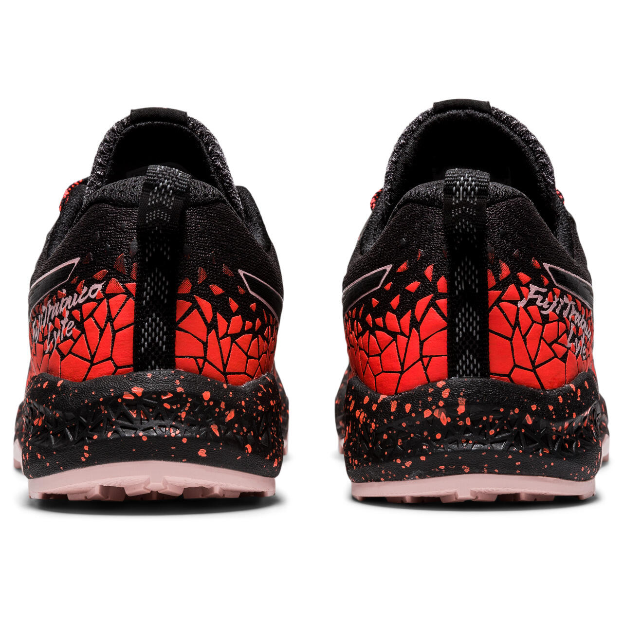 Asics FujiTrabuco Lyte Womens Black Running Trainers 3/5