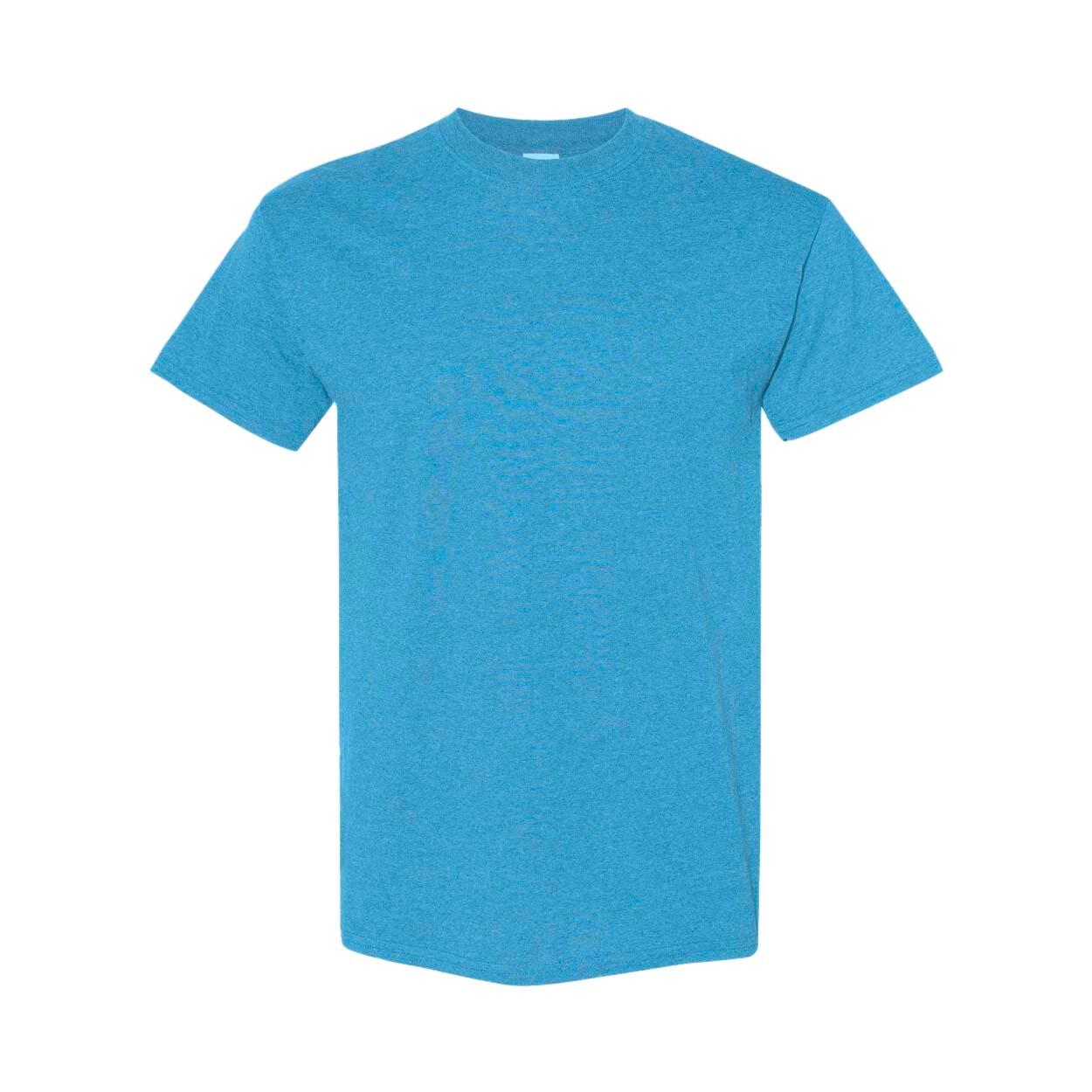 Gildan Mens Heavy Cotton Short Sleeve T-Shirt (Pack Of 5)
