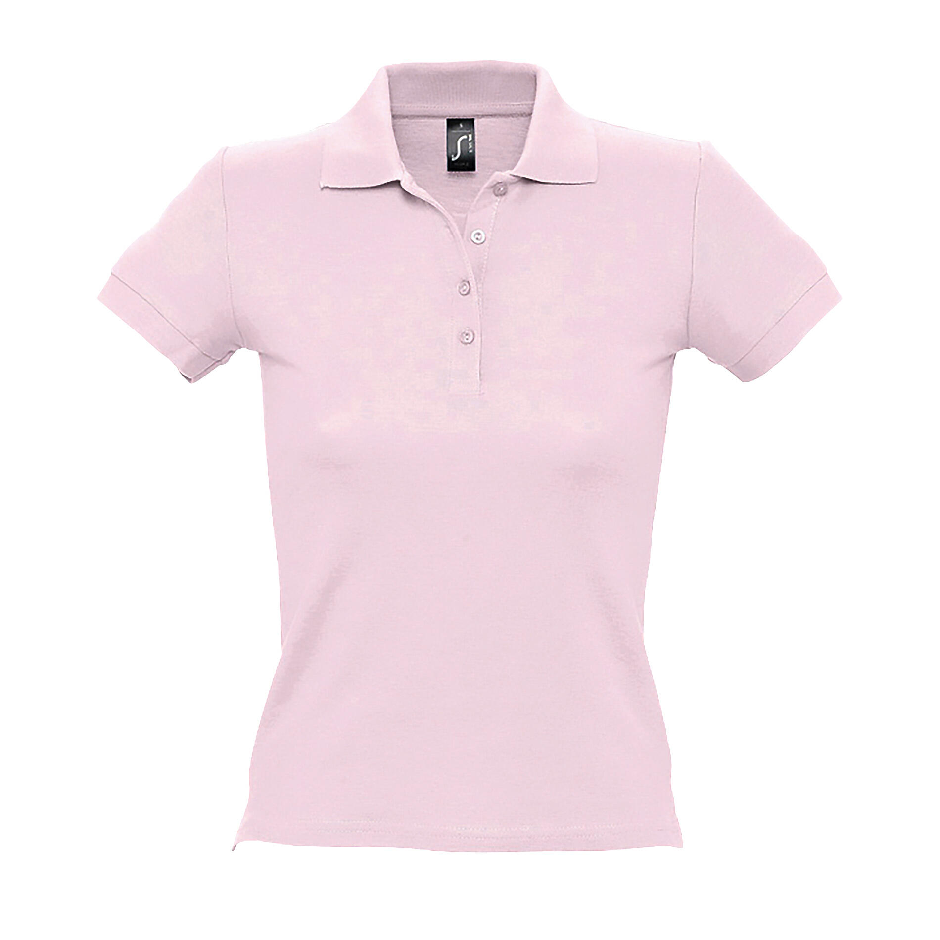 SOLS Womens/Ladies People Pique Short-Sleeved Polo Shirt