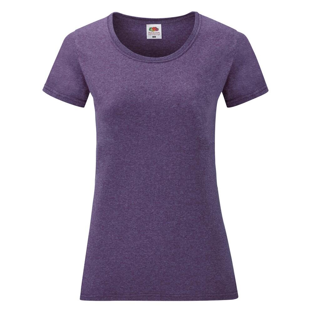 Fruit Of The Loom Ladies/Womens Lady-Fit Valueweight Short Sleeve T-Shirt (Pack