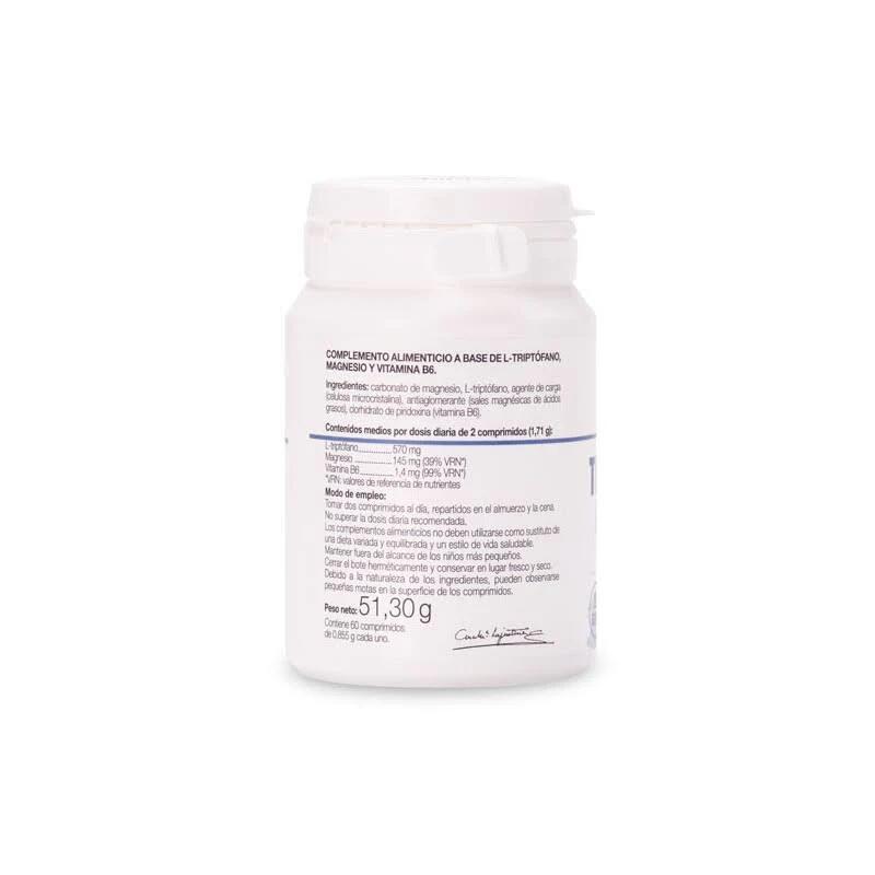 TRIPTOFANO CON MAGNESIO + VITAMINA B6 (60 comp.) 2/3