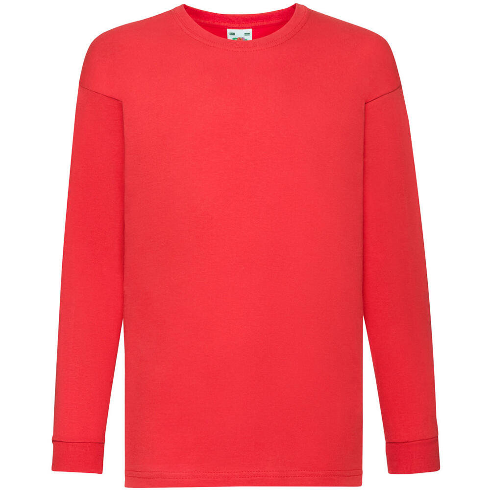 Fruit Of The Loom Childrens/Kids Long Sleeve T-Shirt