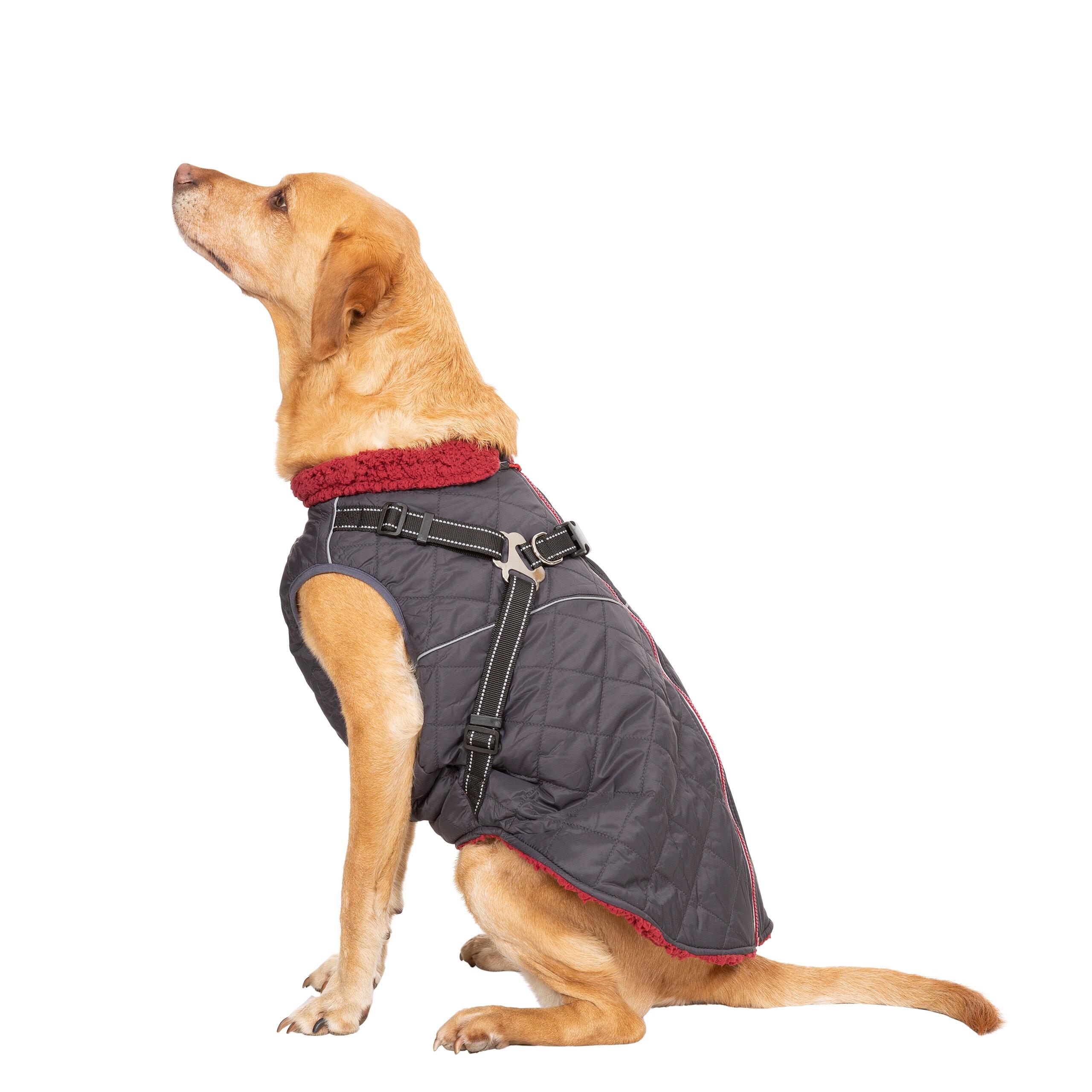 Dog Jacket Harness in Harness with Reflective Detailing Hercules