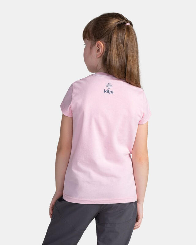 Camiseta manga corta MALGA-JG para niñas KILPI Rosa claro 2/3