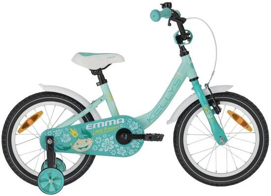 Kellys EMMA Menthol 16" Wave Kinderfahrrad bis 18 Zoll in Türkis