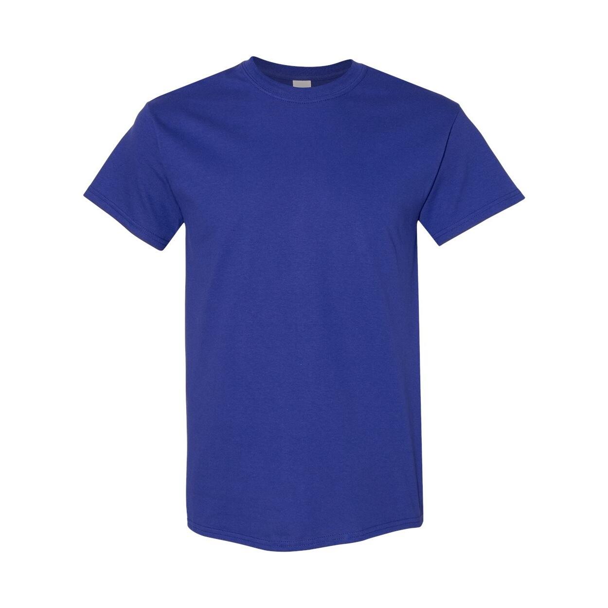 Gildan Mens Heavy Cotton Short Sleeve T-Shirt (Pack Of 5)
