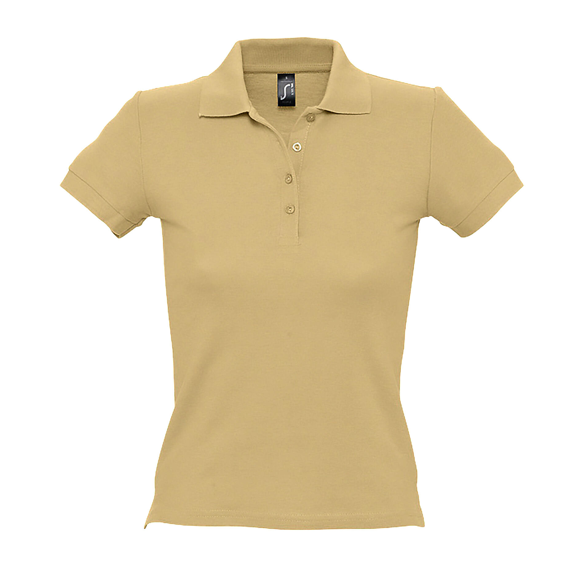 SOLS Womens/Ladies People Pique Short-Sleeved Polo Shirt