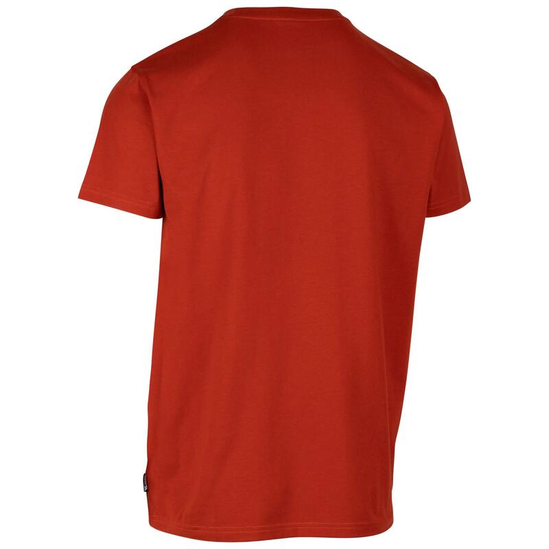 Tshirt VELLAY Homme (Rouge sang)