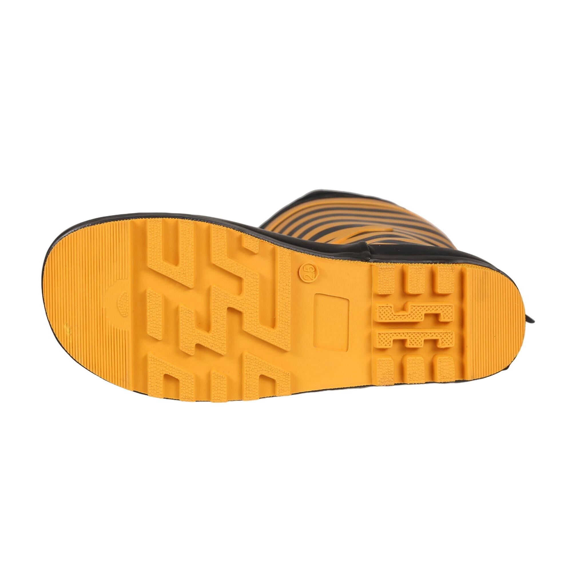 Stivali Di Gomma Ape Bambini Regatta Mudplay Animal Giallo 4/5